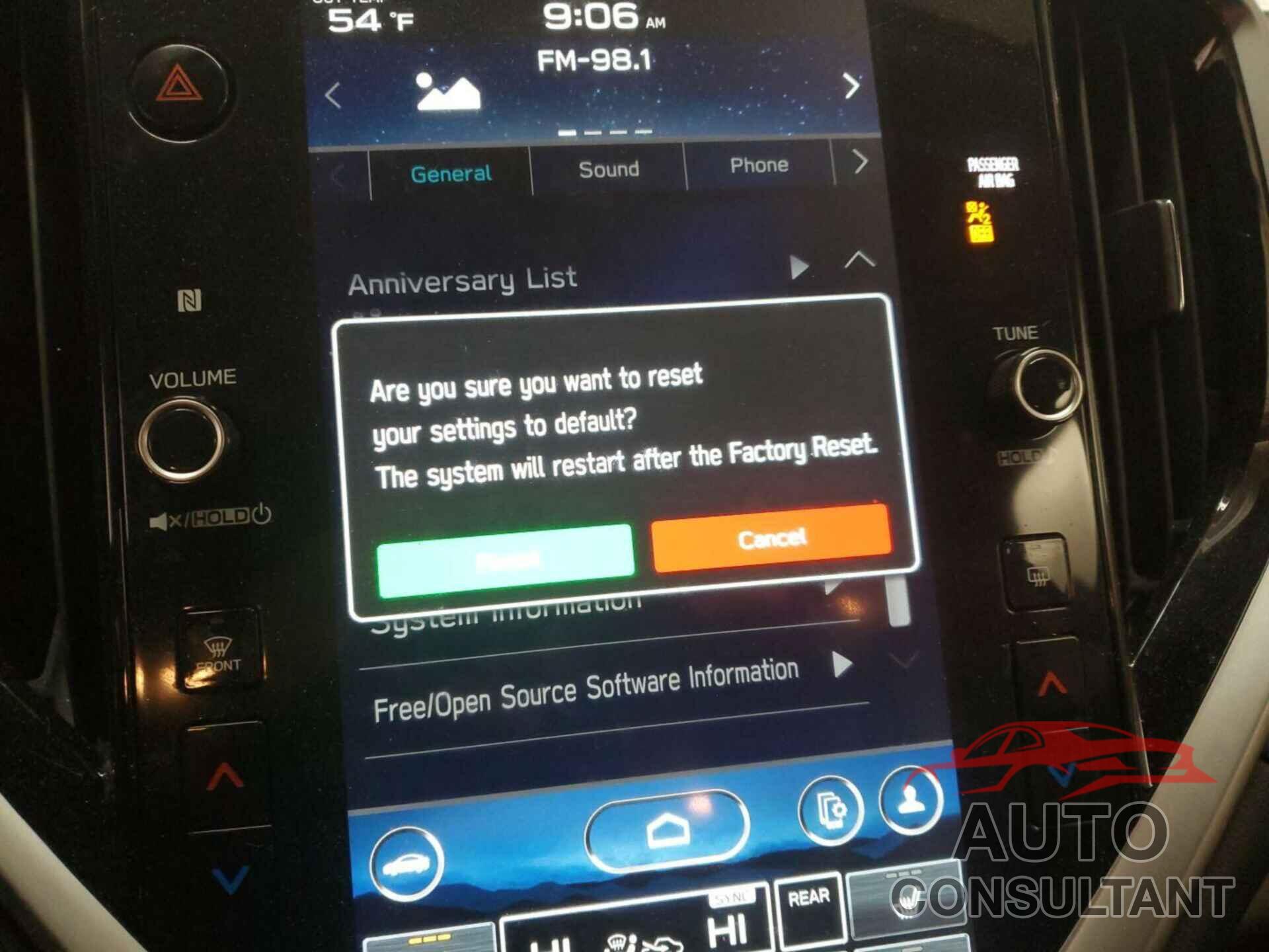 SUBARU ASCENT 2023 - 4S4WMASD6P3449398