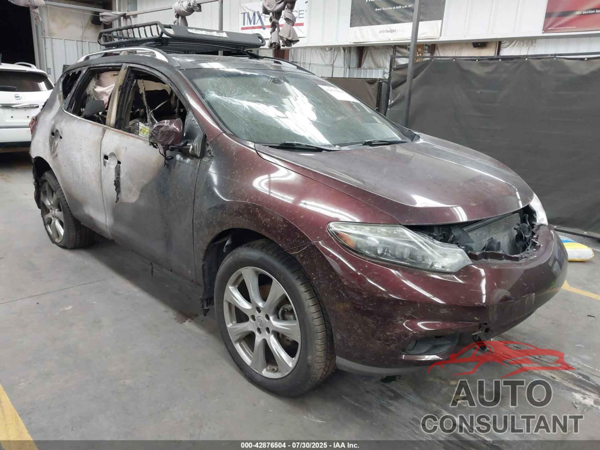 NISSAN MURANO 2013 - JN8AZ1MW5DW321330