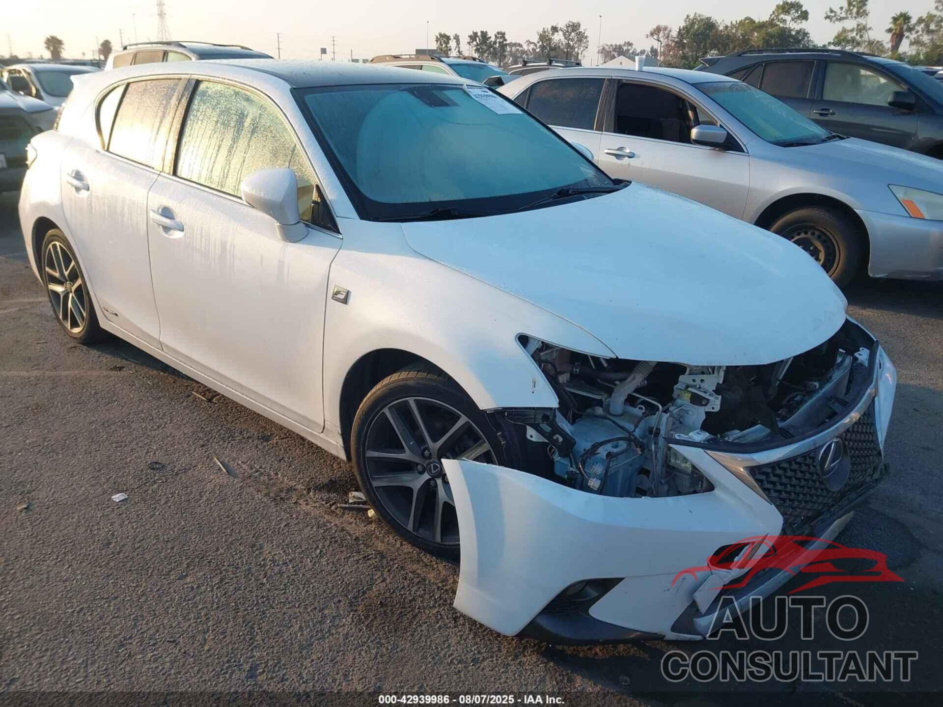 LEXUS CT 200H 2016 - JTHKD5BH2G2259549