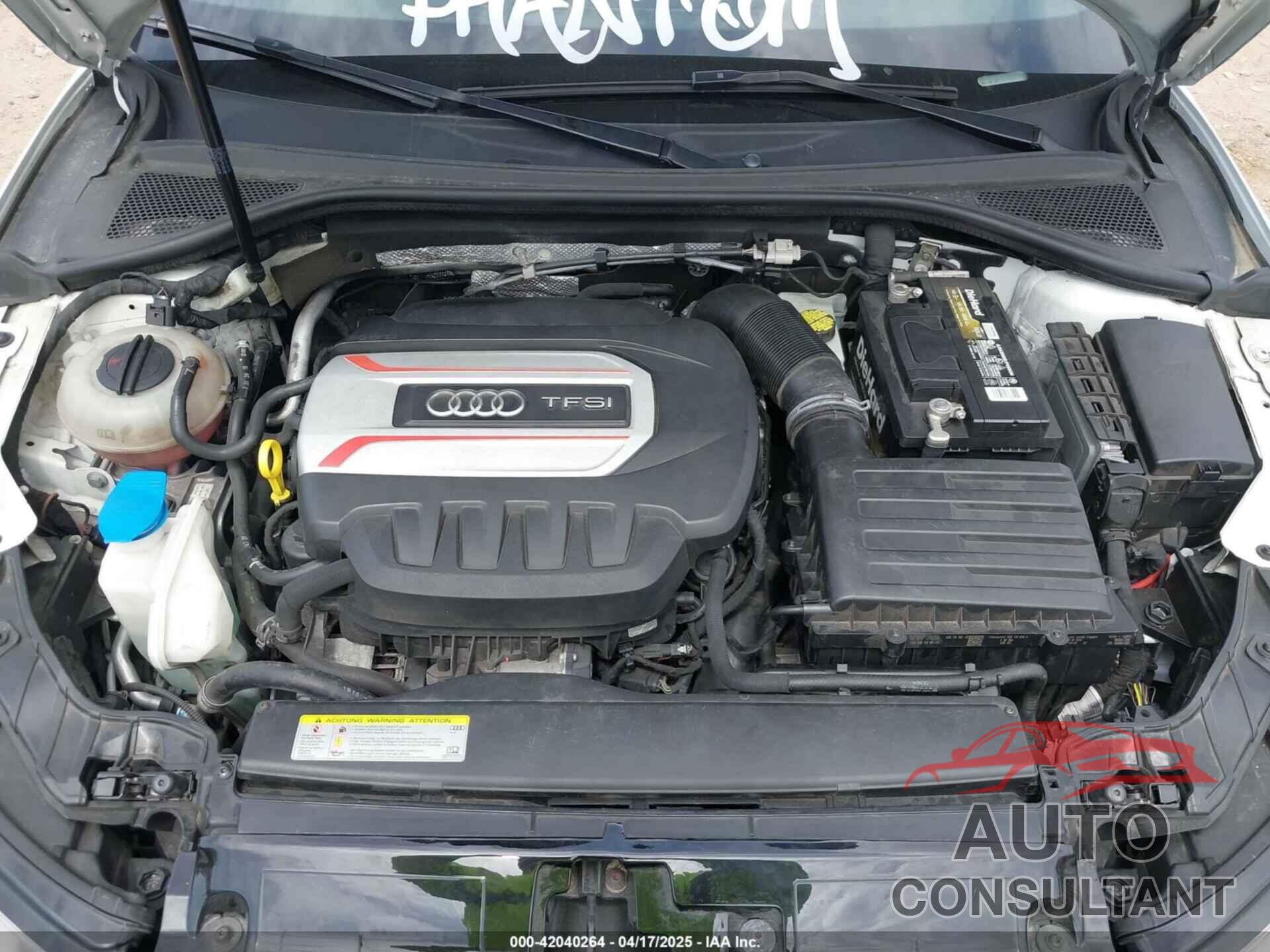 AUDI S3 2016 - WAUB1GFF1G1022312