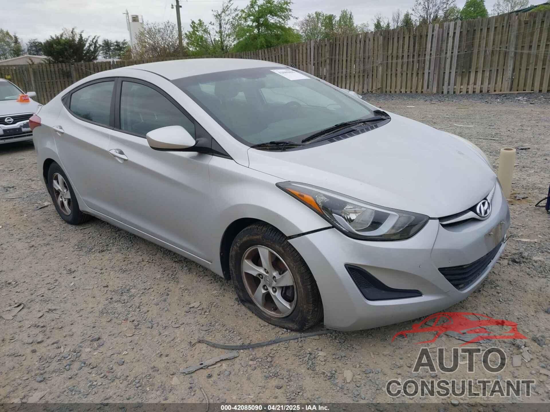 HYUNDAI ELANTRA 2015 - 5NPDH4AE2FH651542