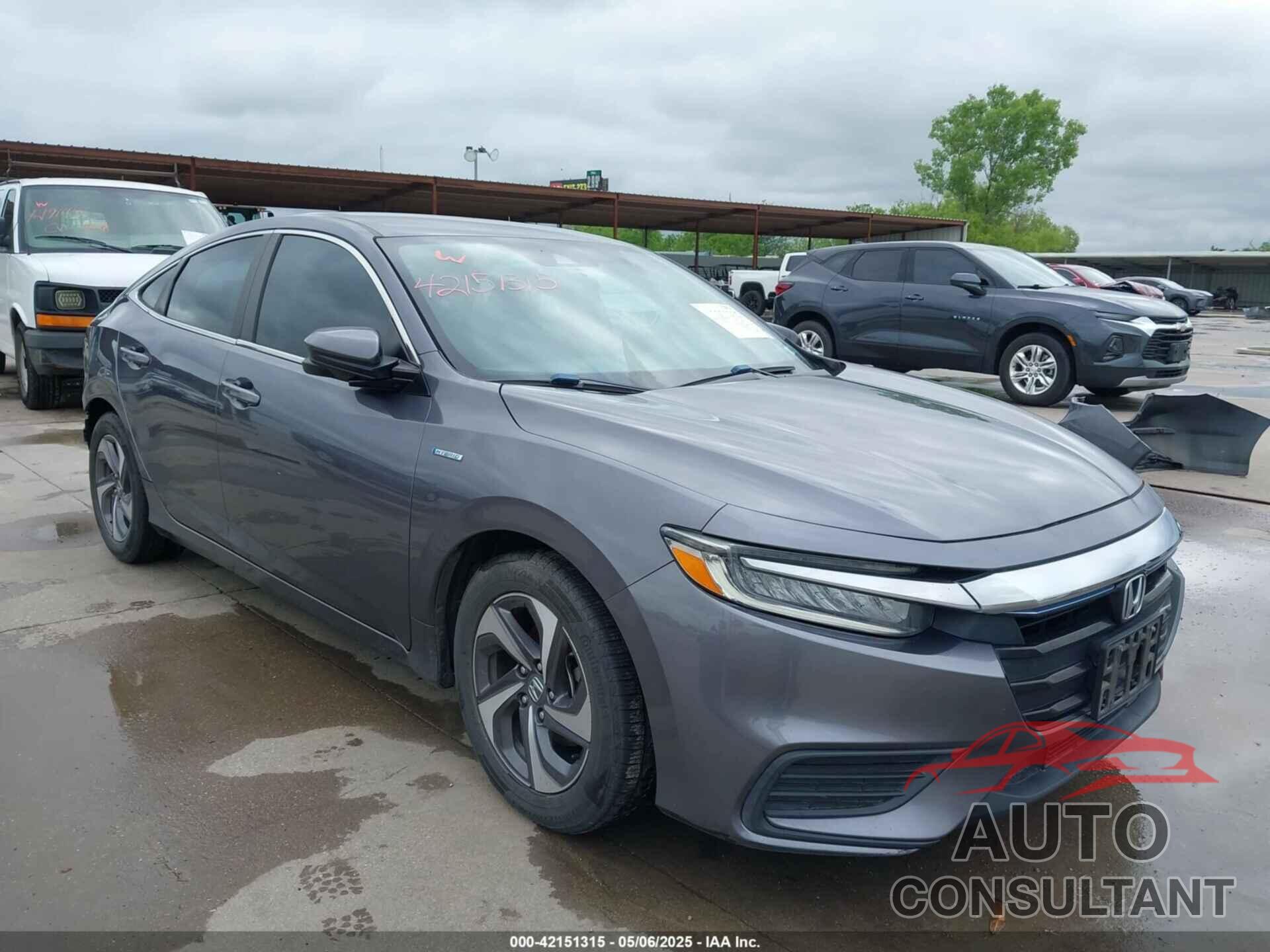 HONDA INSIGHT 2019 - 19XZE4F56KE025837