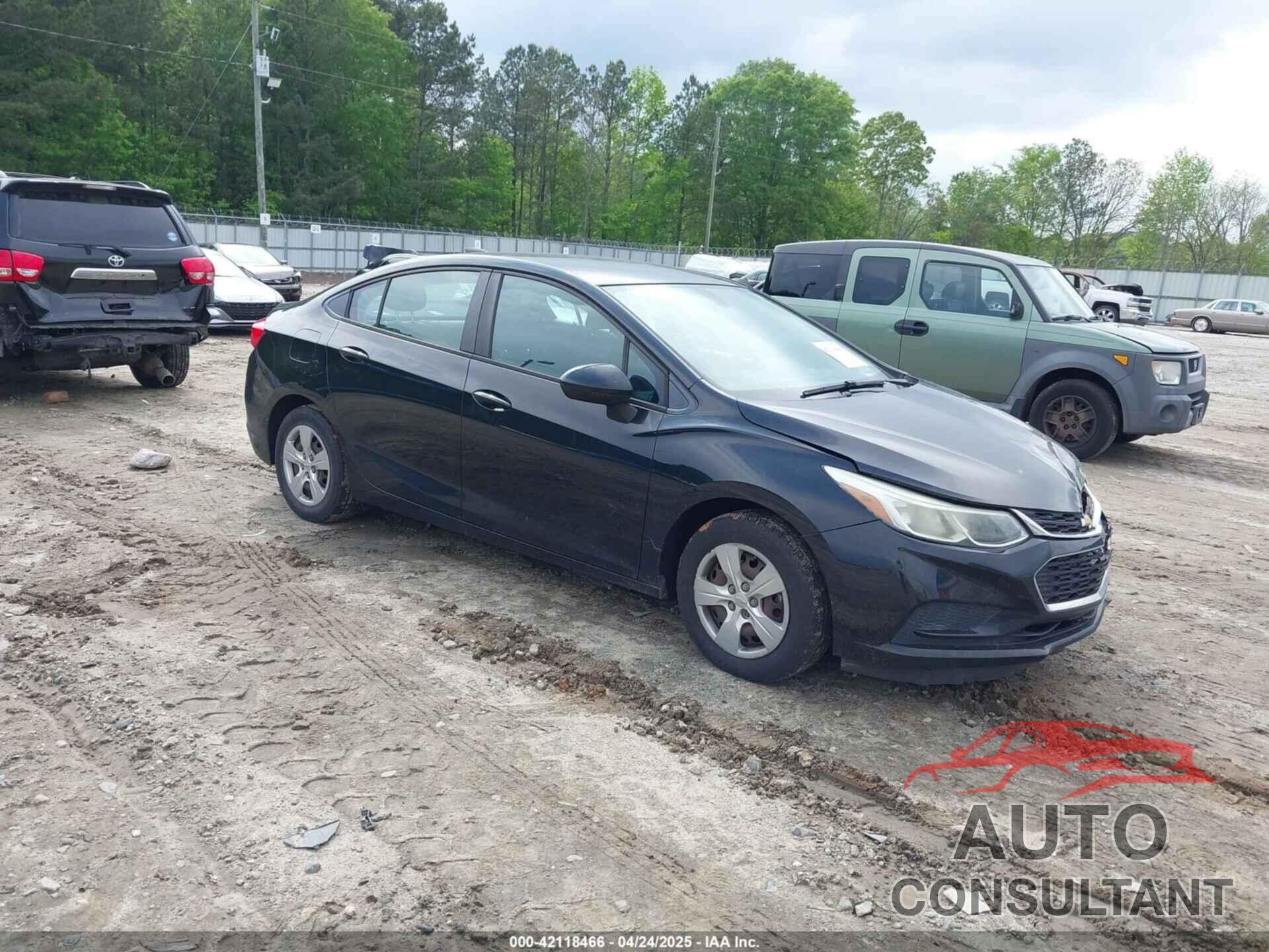 CHEVROLET CRUZE 2016 - 1G1BC5SM8G7325650