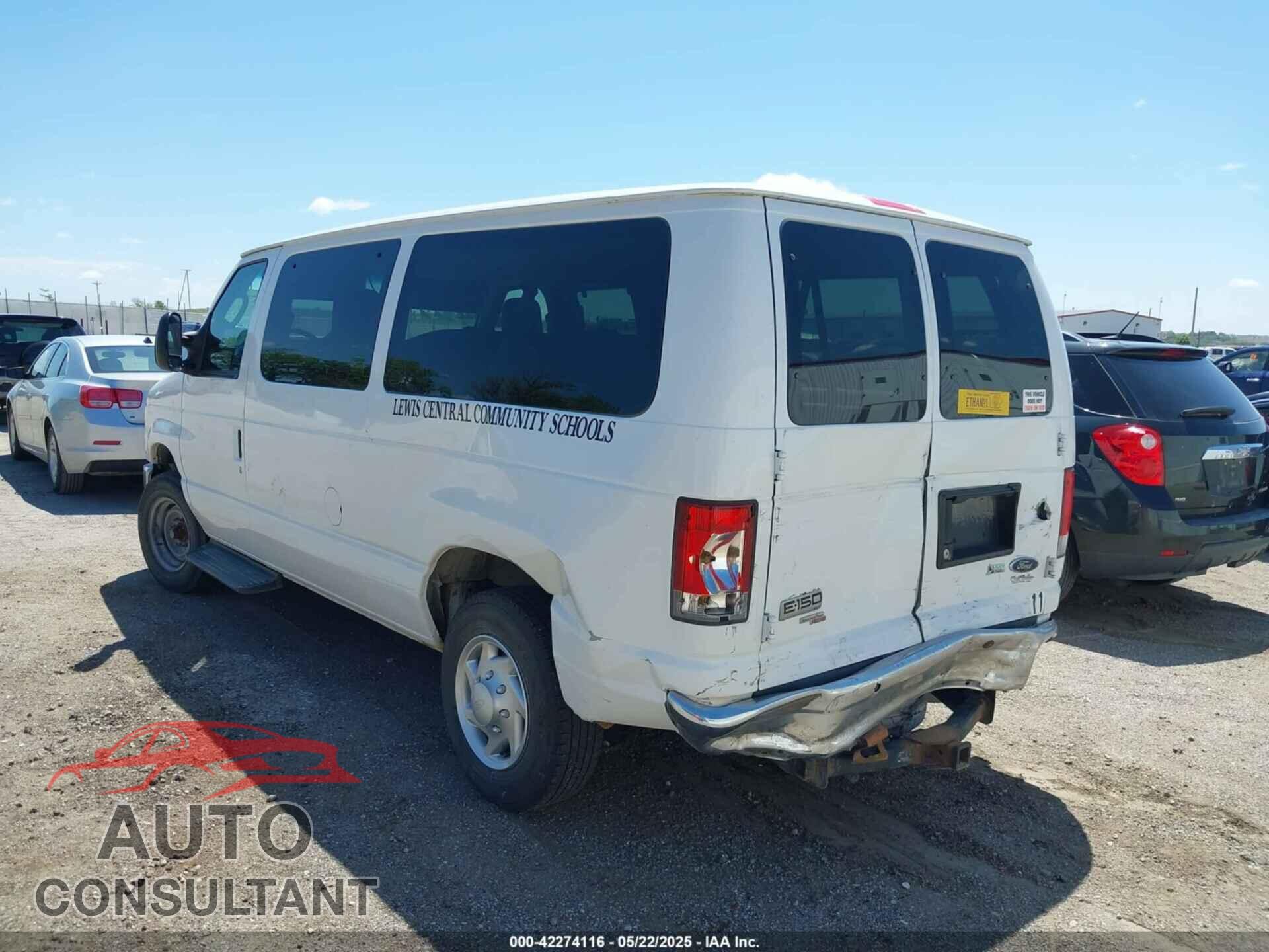 FORD E-150 2013 - 1FMNE1BLXDDB29636