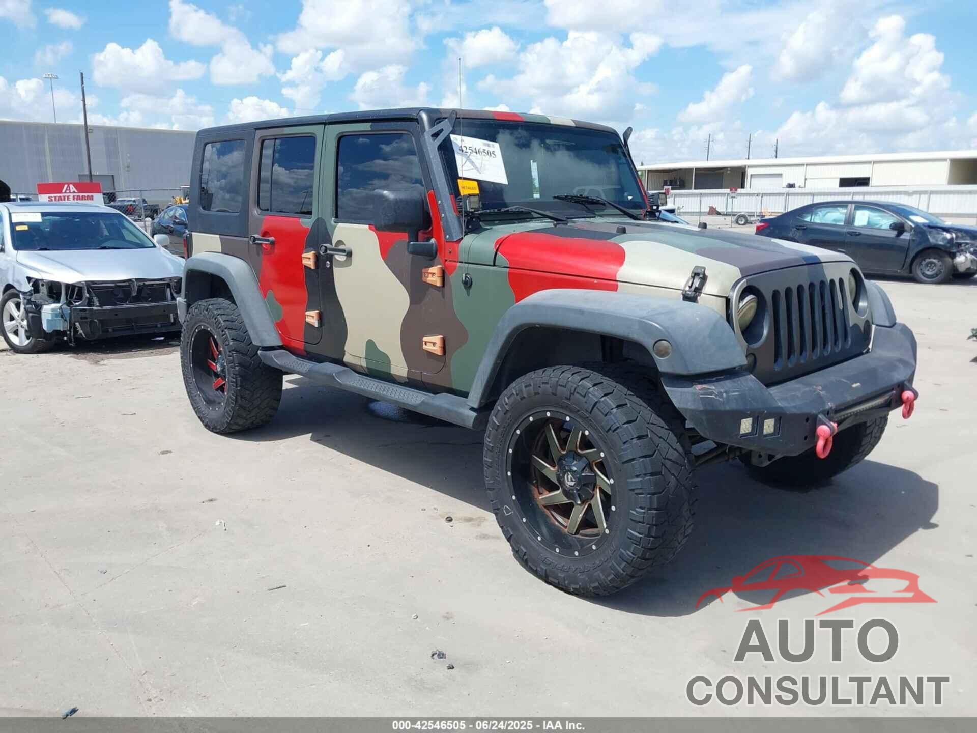 JEEP WRANGLER UNLIMITED 2010 - 1J4BA3H10AL229213
