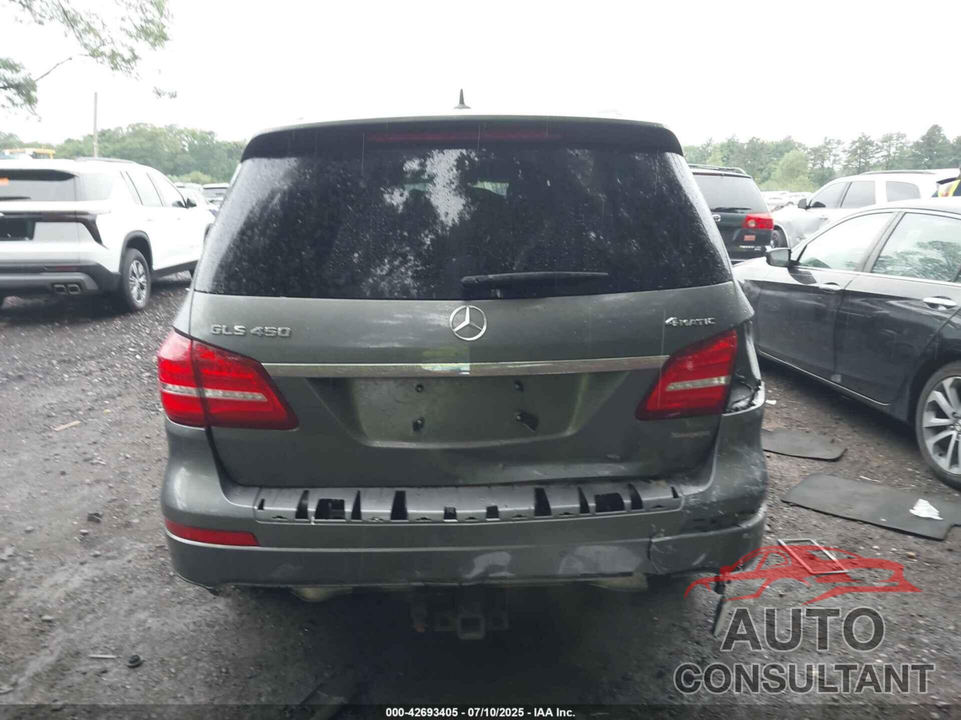 MERCEDES-BENZ GLS 450 2017 - 4JGDF6EE7HA838230