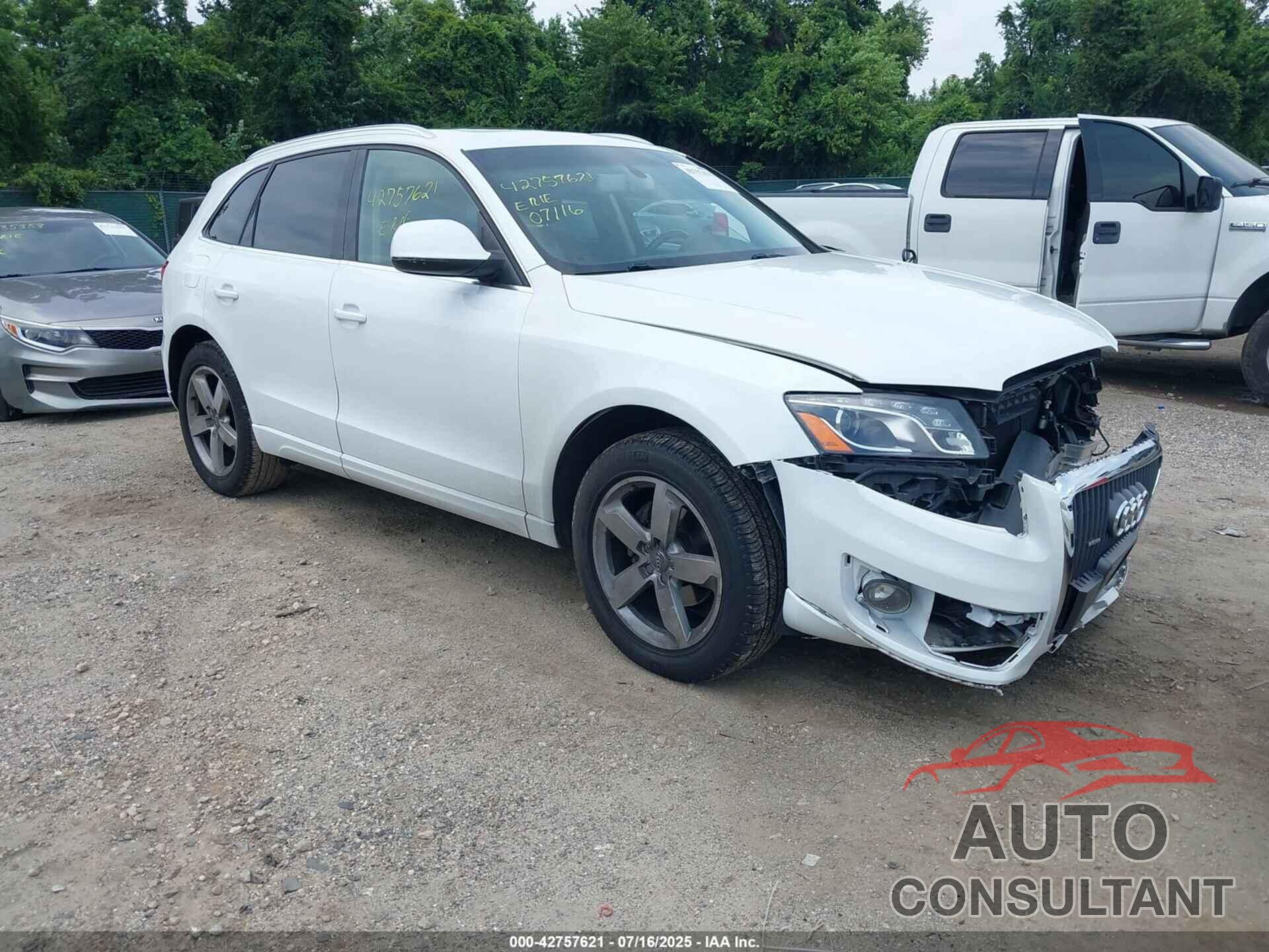 AUDI Q5 2012 - WA1LFBFP6CA011461