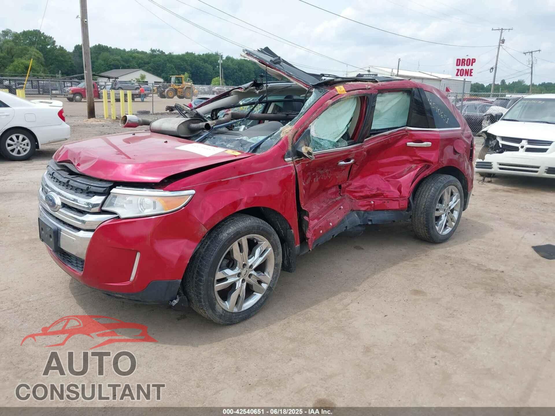 FORD EDGE 2011 - 2FMDK3KC2BBB07150
