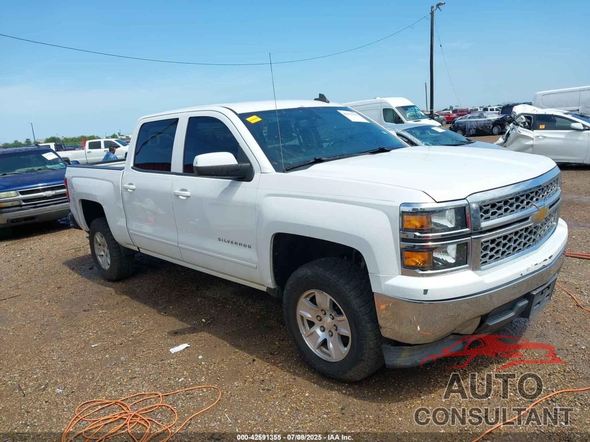CHEVROLET SILVERADO 1500 2015 - 3GCPCREC0FG132192