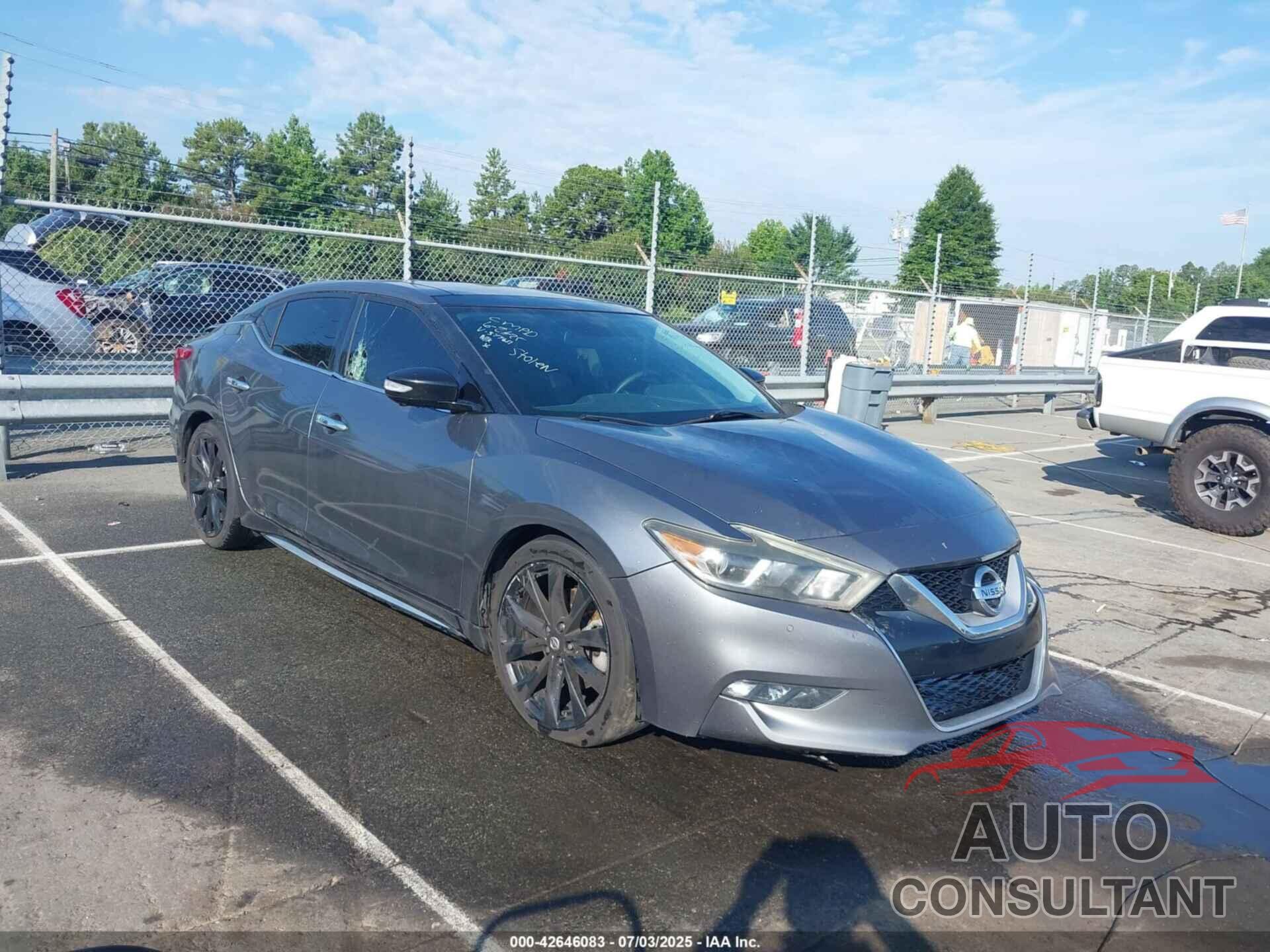 NISSAN MAXIMA 2016 - 1N4AA6AP7GC377651