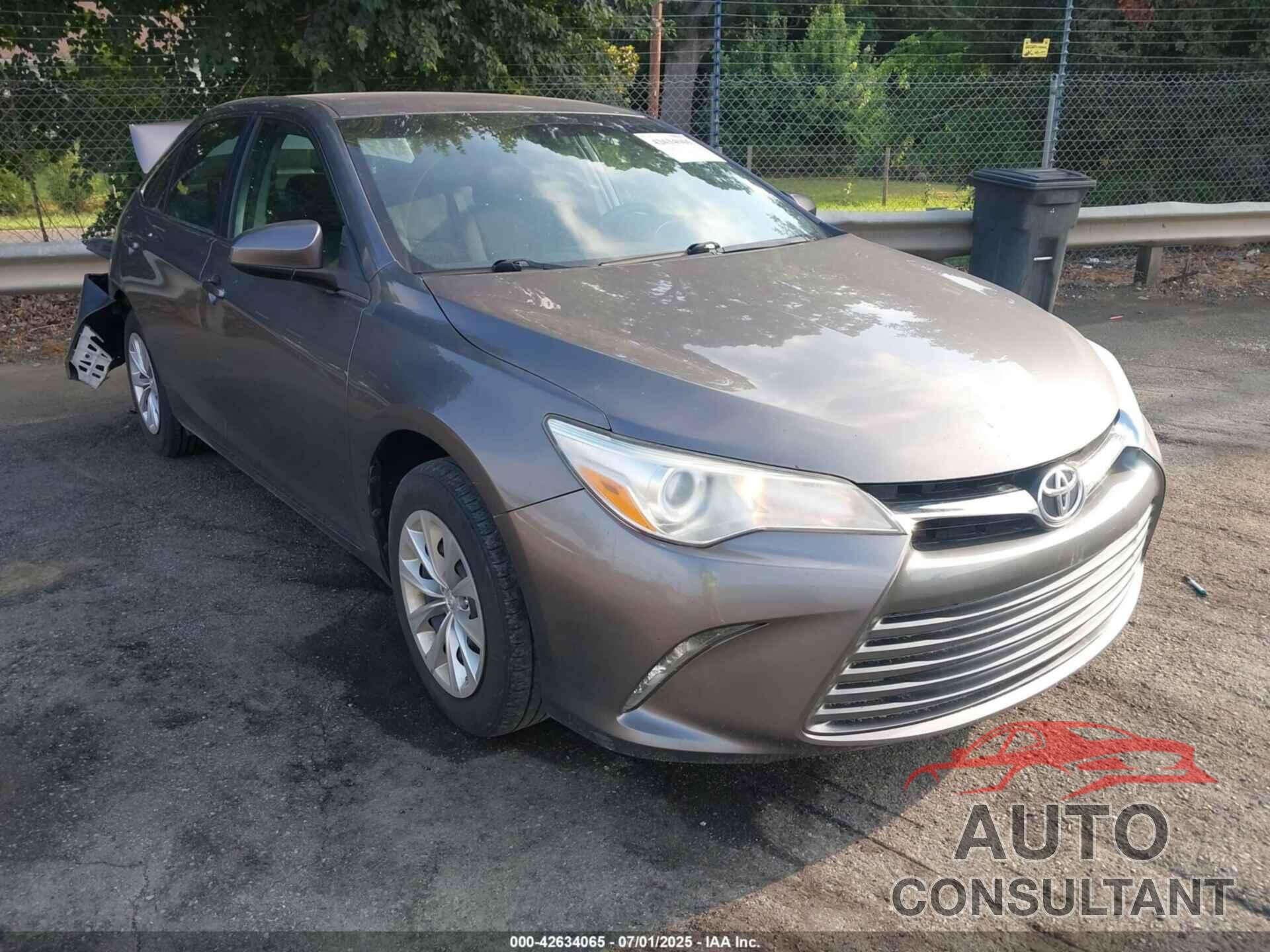 TOYOTA CAMRY 2017 - 4T1BF1FK9HU760952
