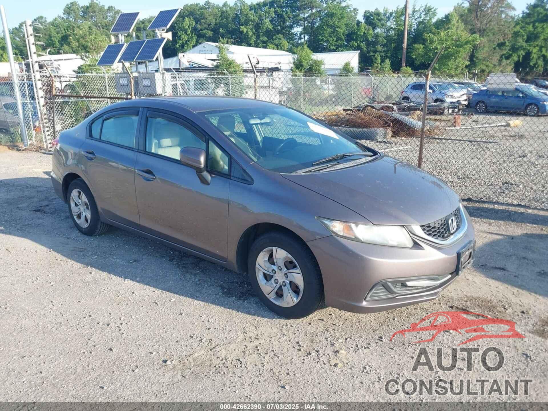 HONDA CIVIC 2015 - 19XFB2F55FE035488