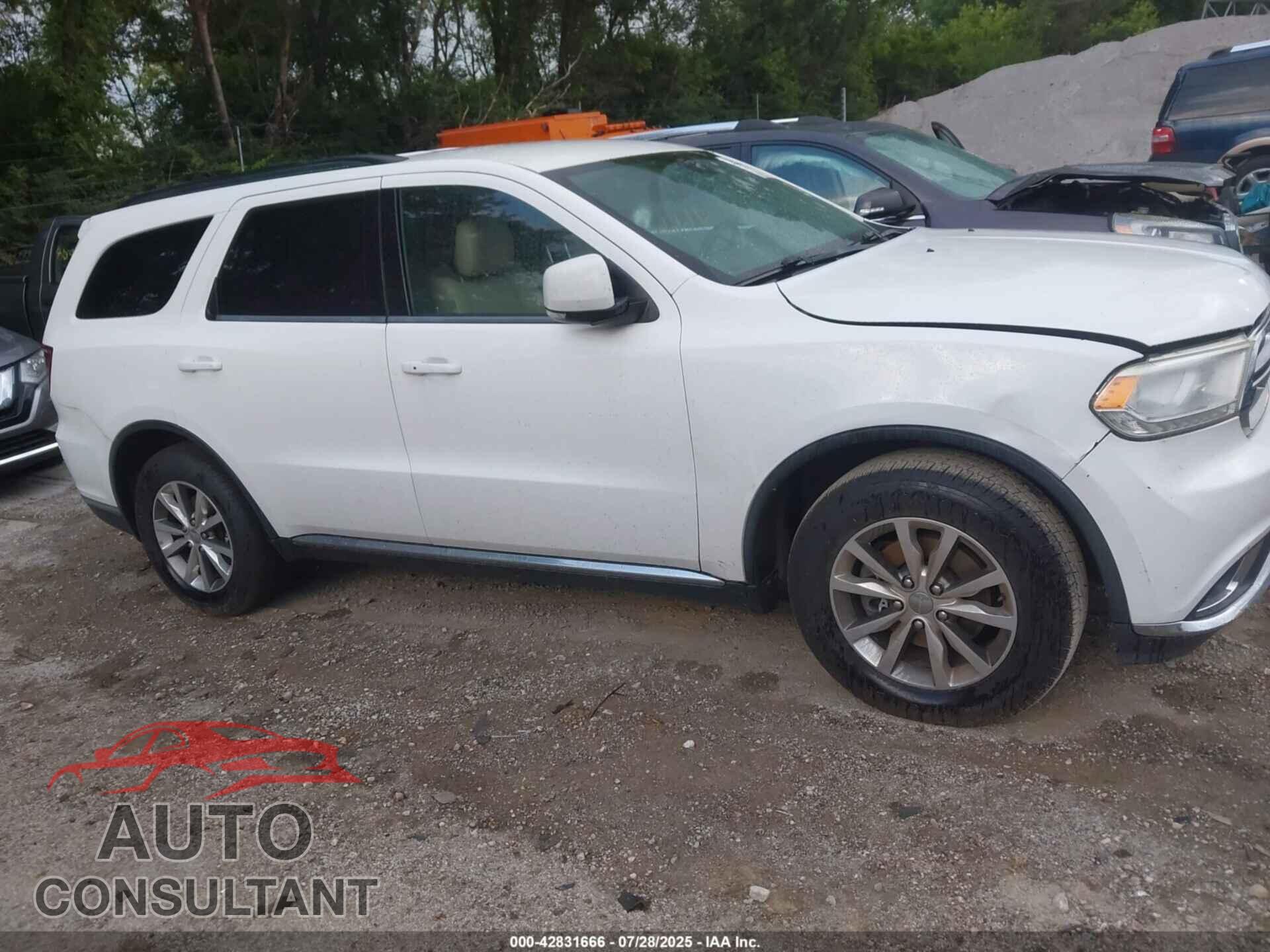 DODGE DURANGO 2015 - 1C4RDHDG9FC896520
