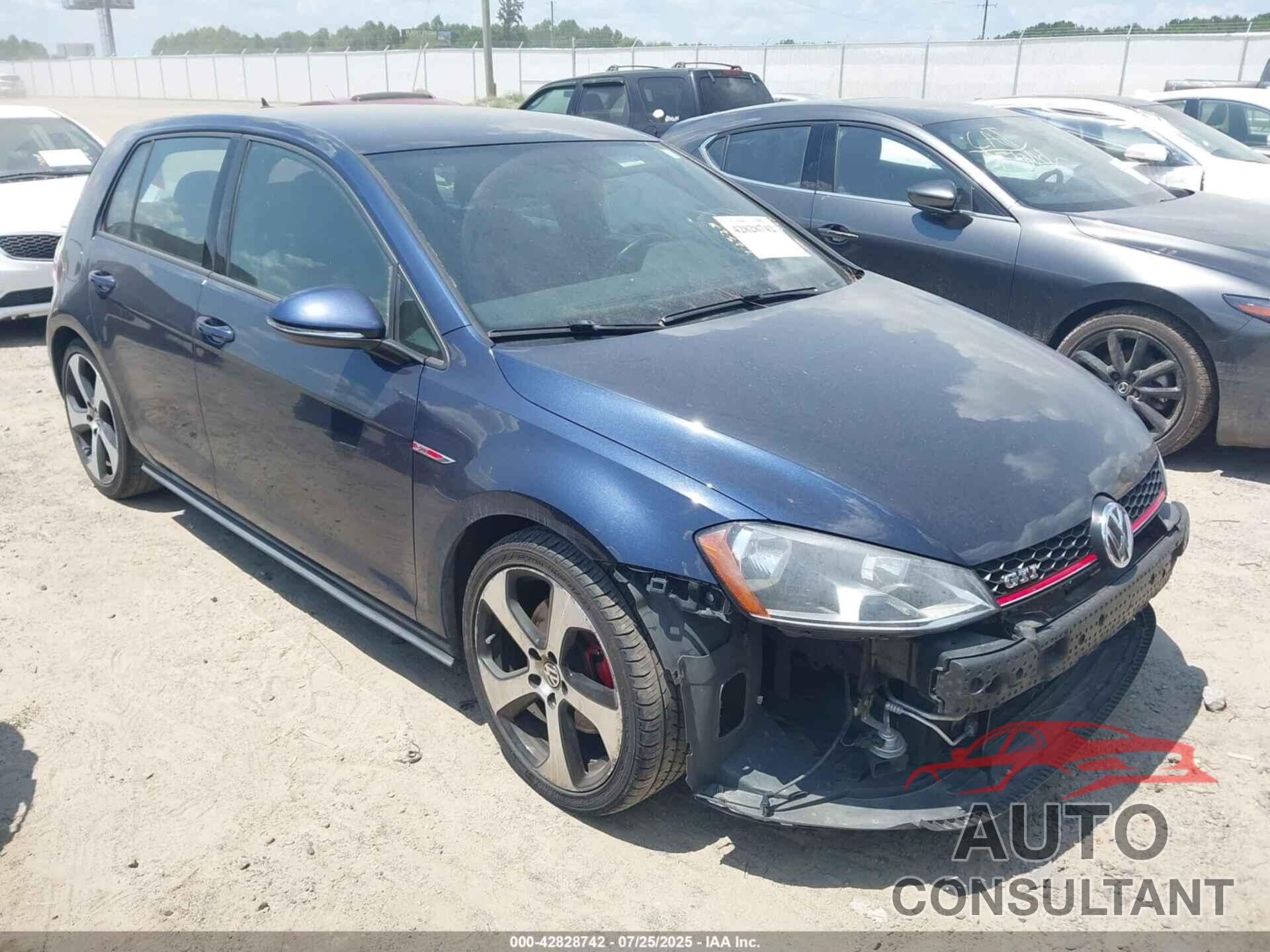 VOLKSWAGEN GTI 2015 - 3VW4T7AU4FM007734