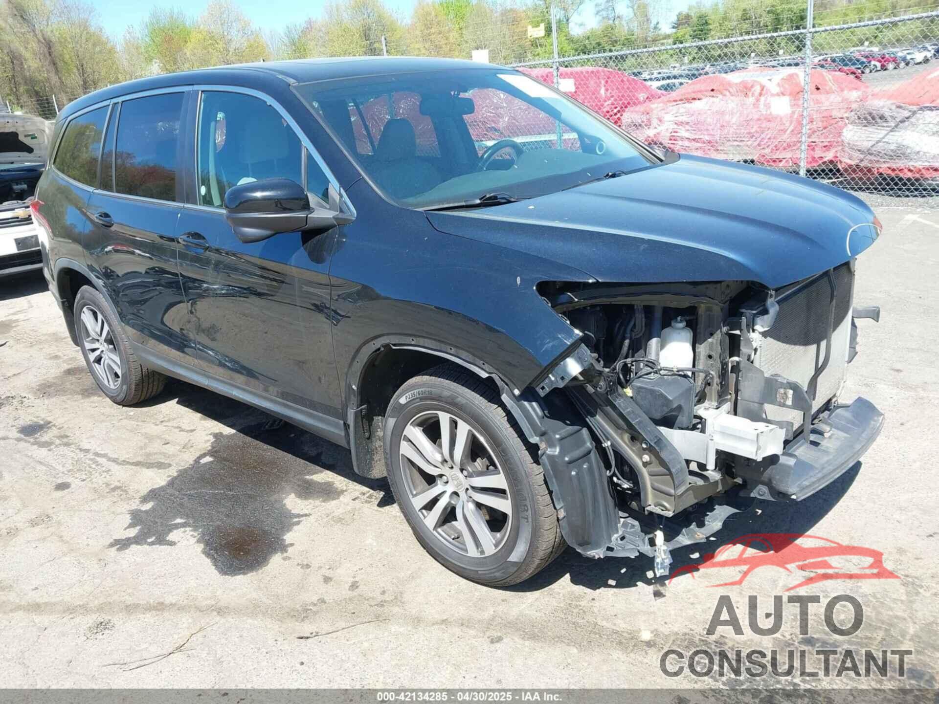 HONDA PILOT 2016 - 5FNYF6H5XGB015248