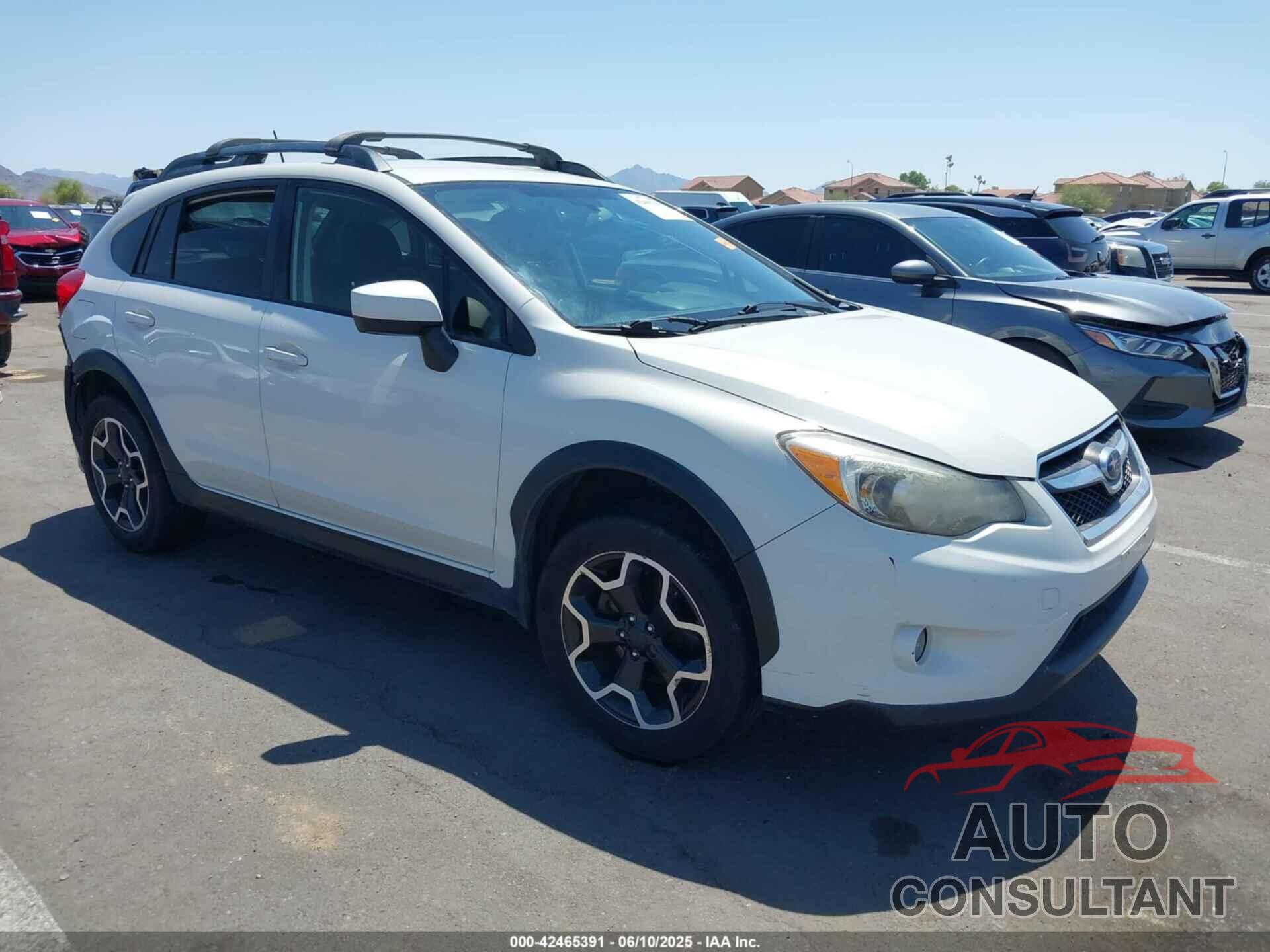 SUBARU XV CROSSTREK 2015 - JF2GPAFC1F8253292