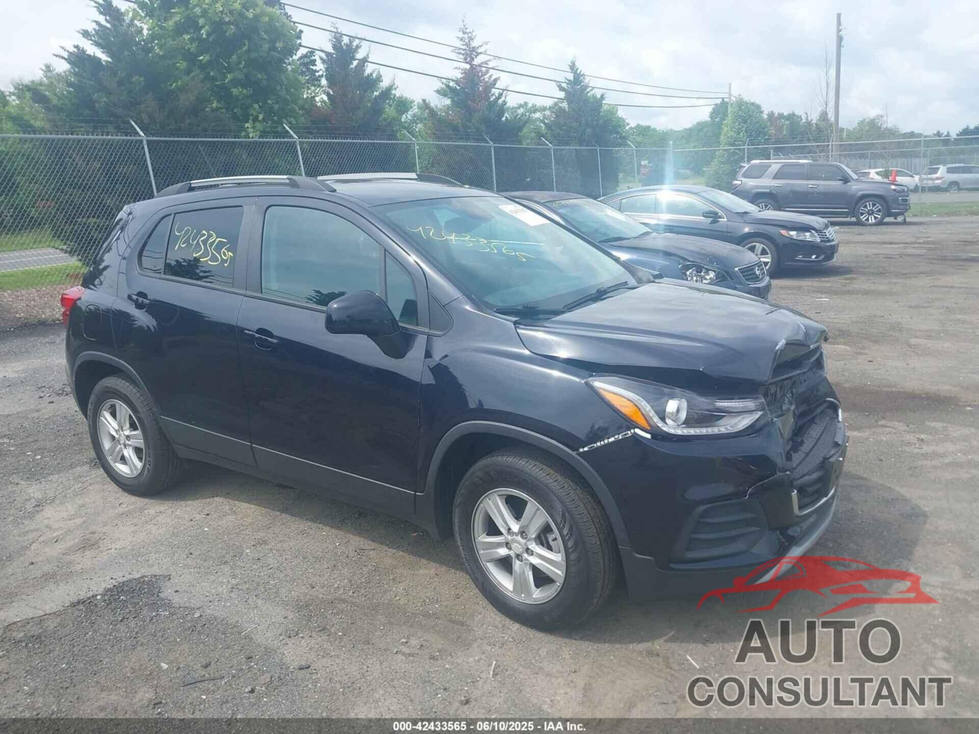 CHEVROLET TRAX 2021 - KL7CJPSM5MB374551