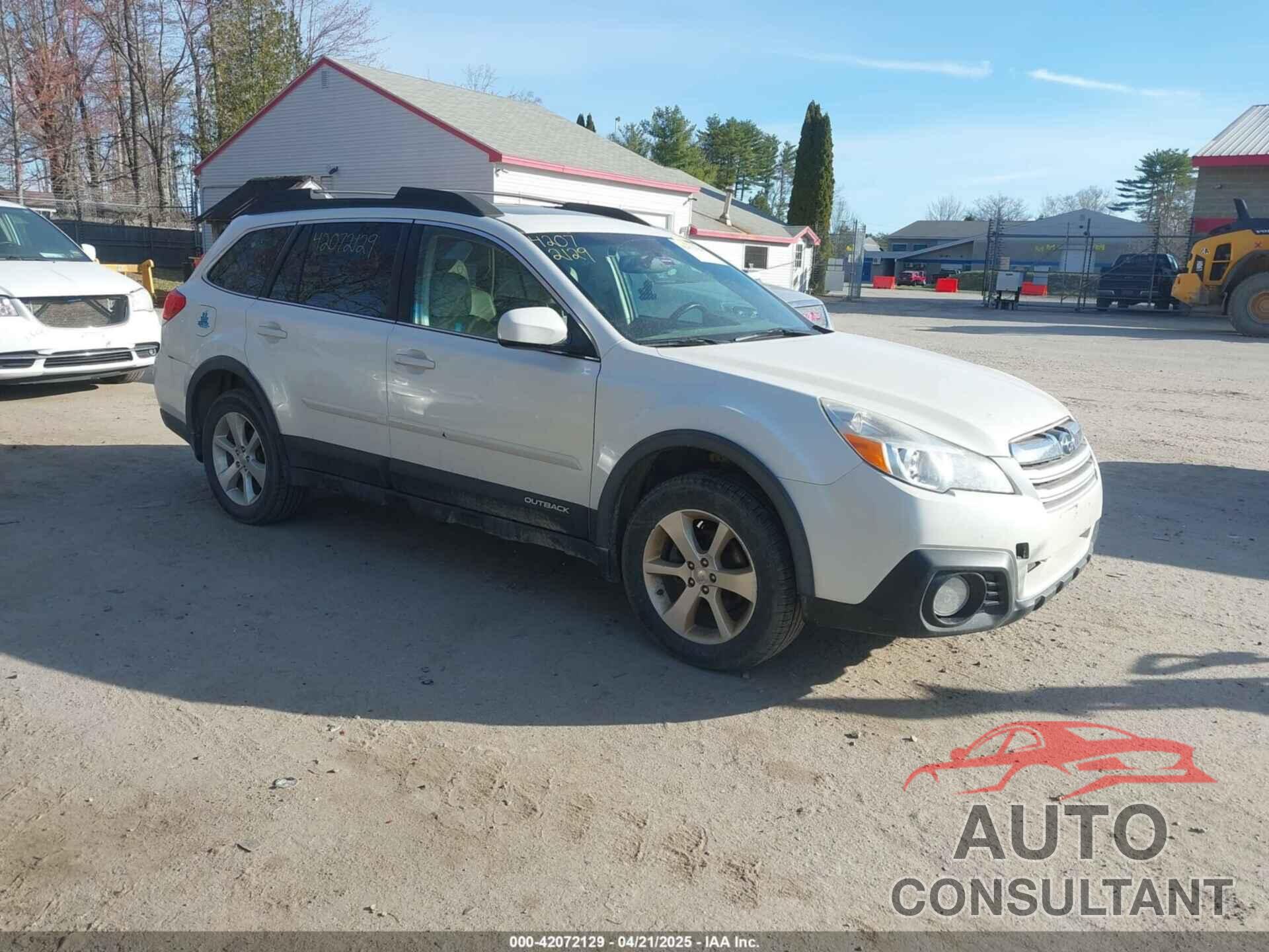 SUBARU OUTBACK 2014 - 4S4BRCNCXE3301122