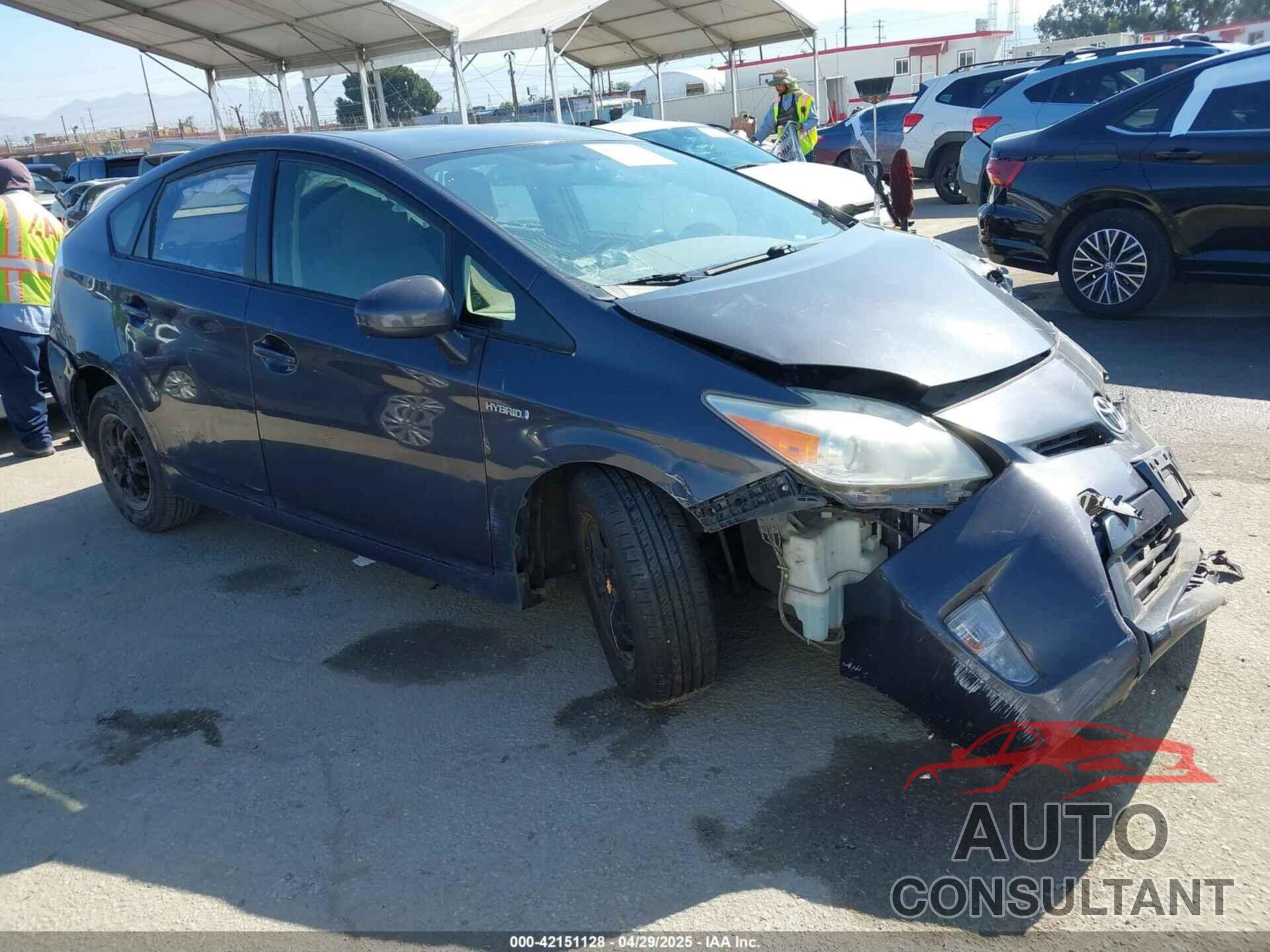 TOYOTA PRIUS 2012 - JTDKN3DU1C1599661