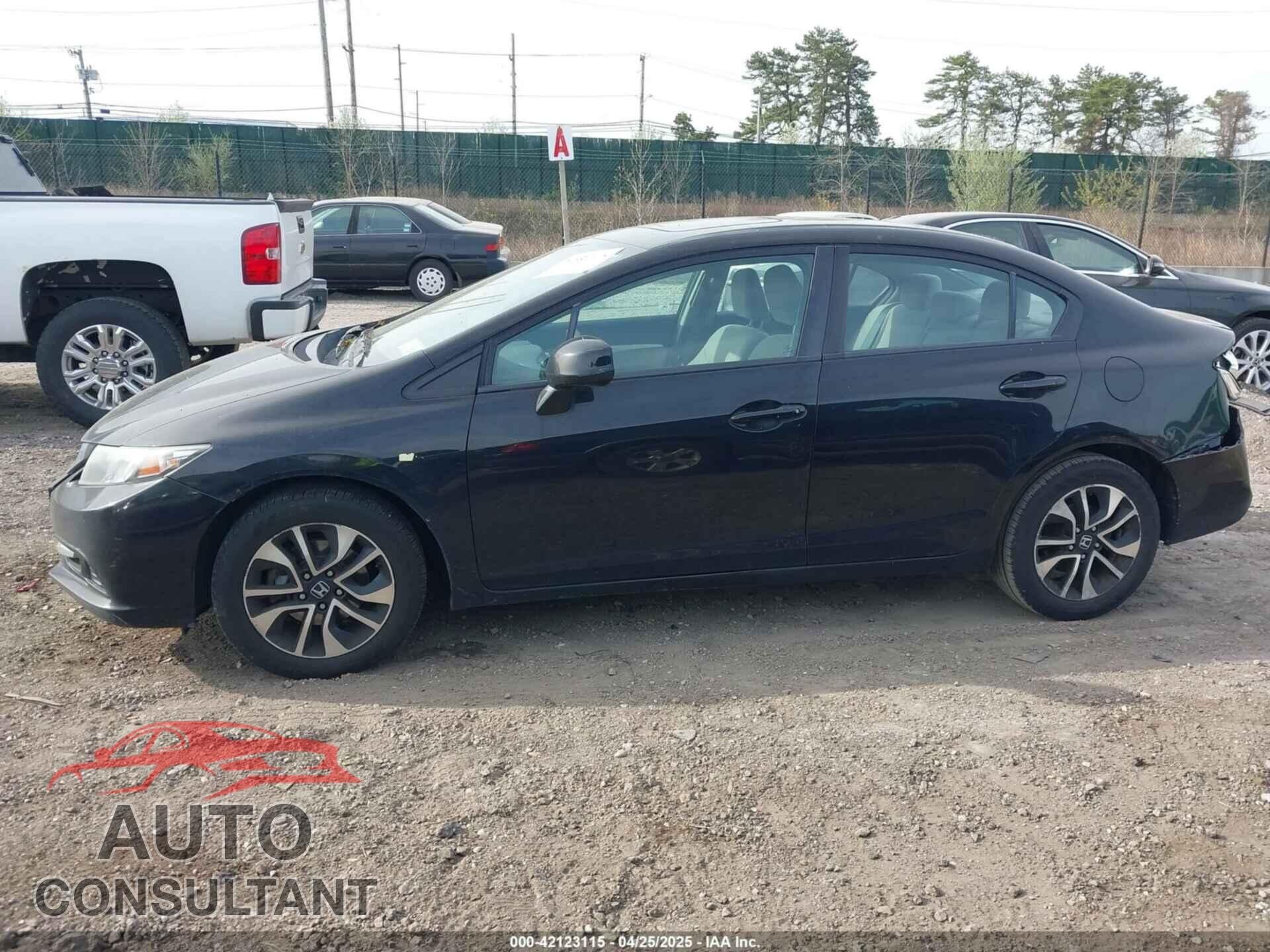 HONDA CIVIC 2013 - 19XFB2F86DE280520