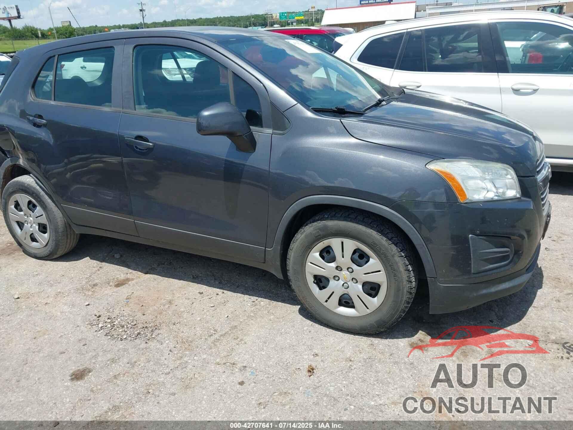 CHEVROLET TRAX 2016 - 3GNCJKSB4GL239298