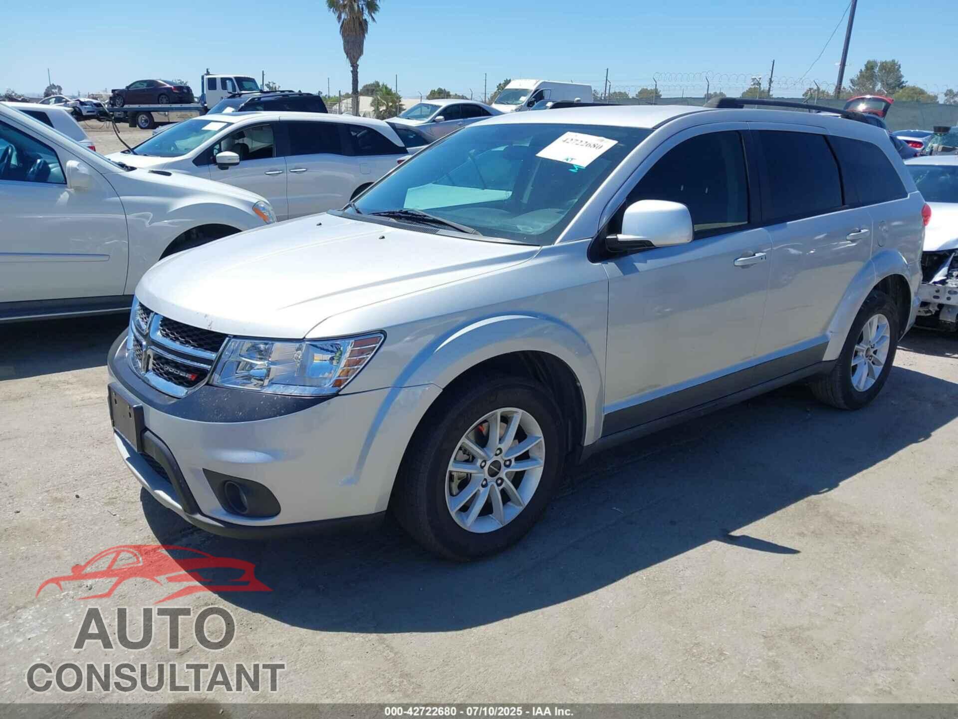 DODGE JOURNEY 2013 - 3C4PDCBG7DT619699