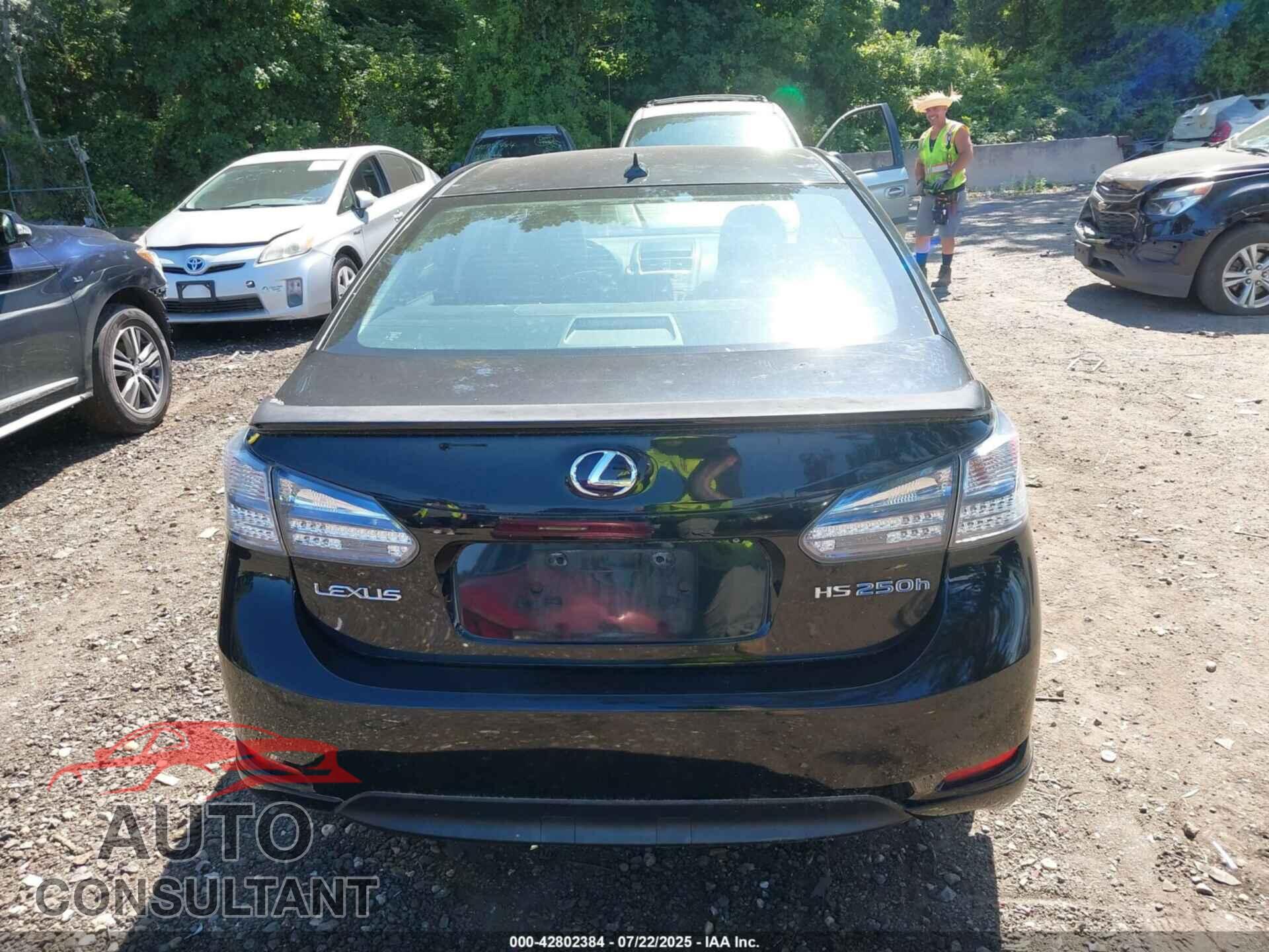 LEXUS HS 2010 - JTHBB1BA9A2013901