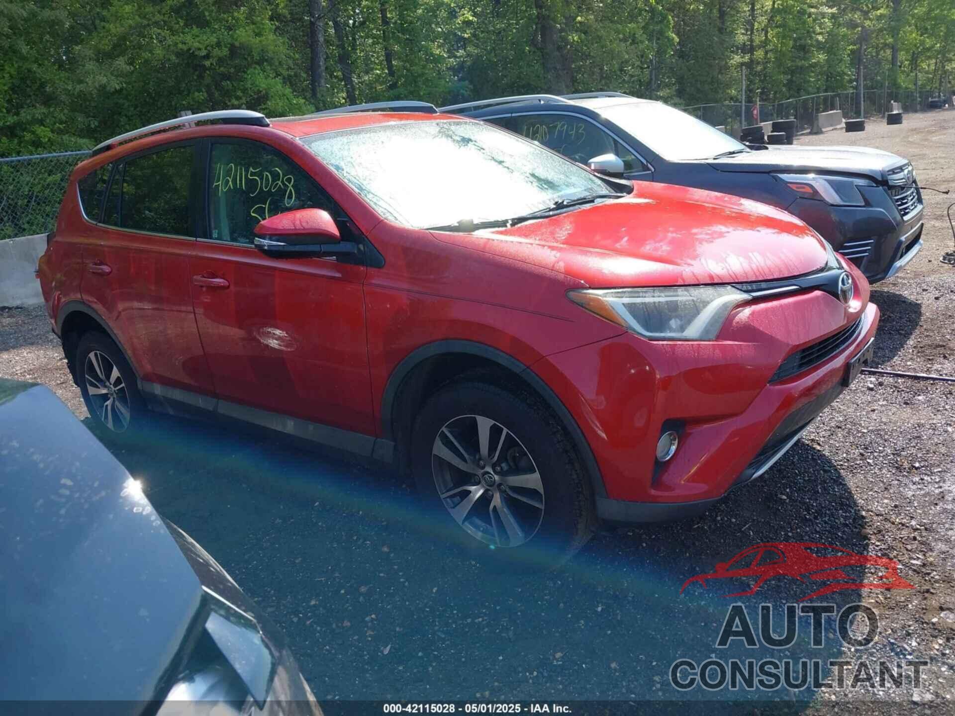 TOYOTA RAV4 2016 - 2T3RFREV6GW473020