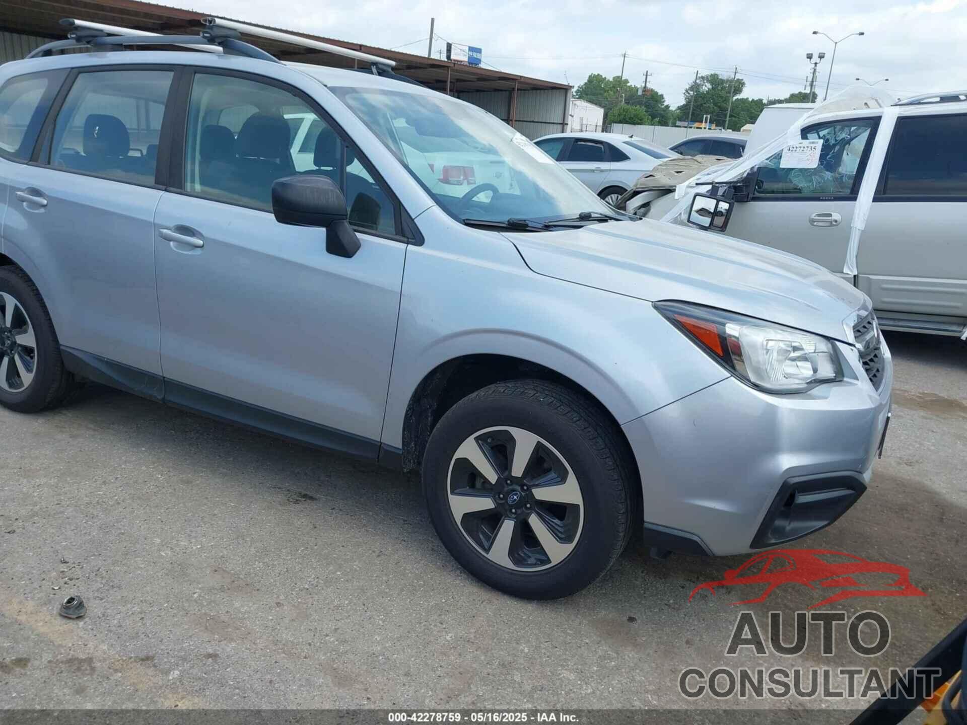 SUBARU FORESTER 2018 - JF2SJABC1JH492562