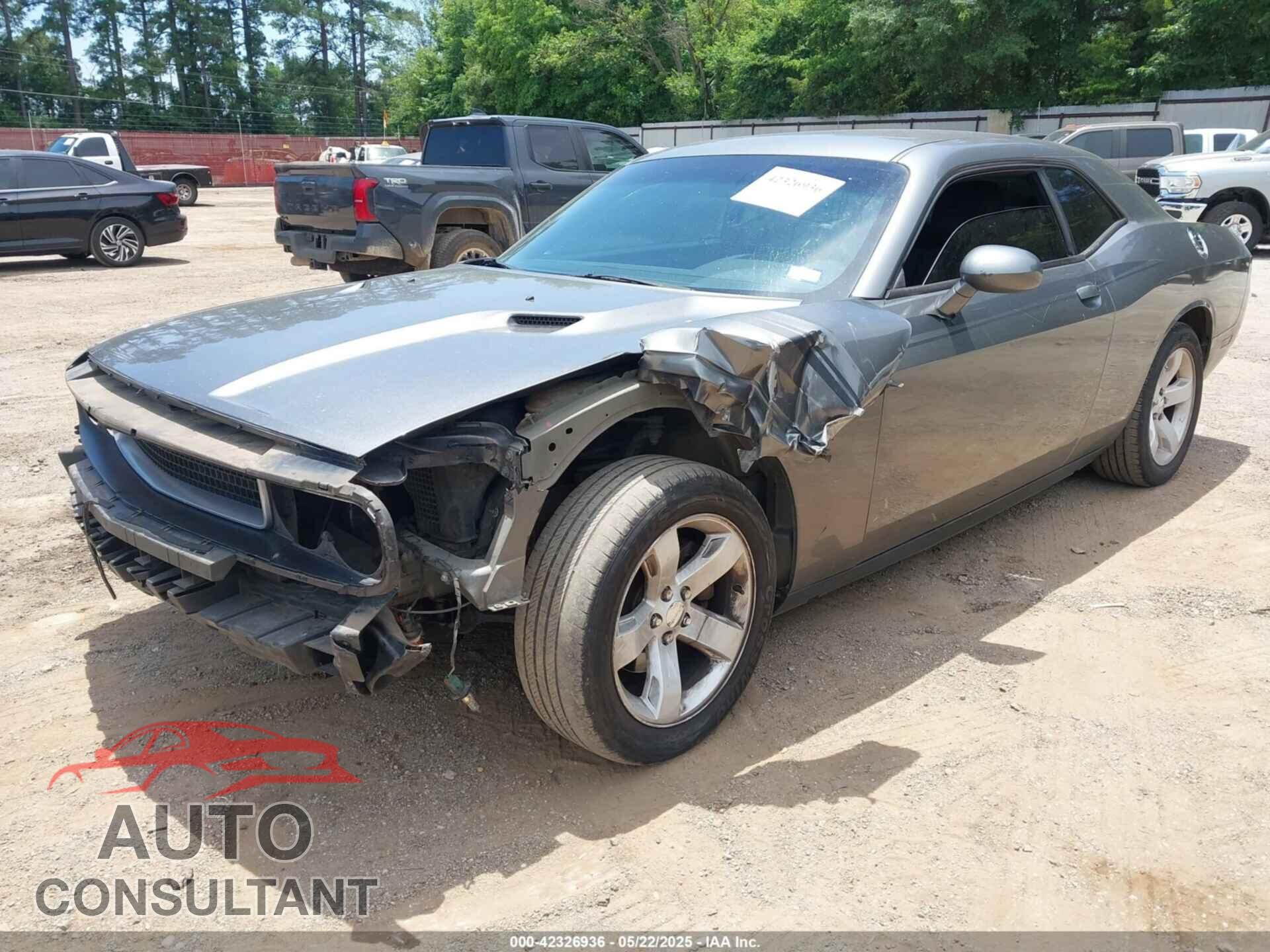 DODGE CHALLENGER 2012 - 2C3CDYAG8CH243555