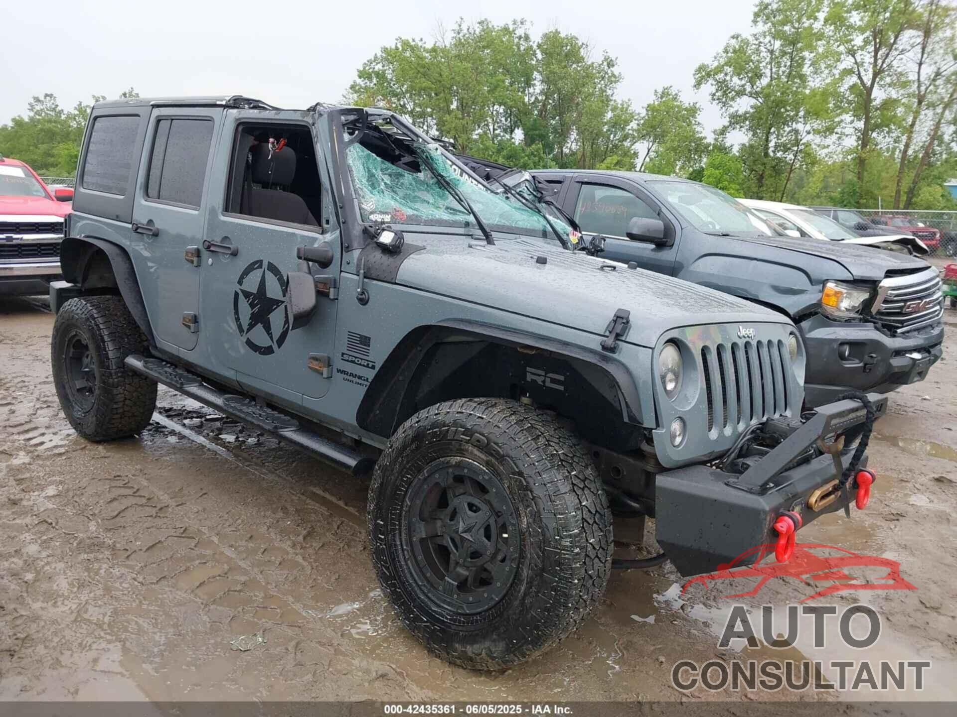 JEEP WRANGLER UNLIMITED 2014 - 1C4BJWDG1EL135073