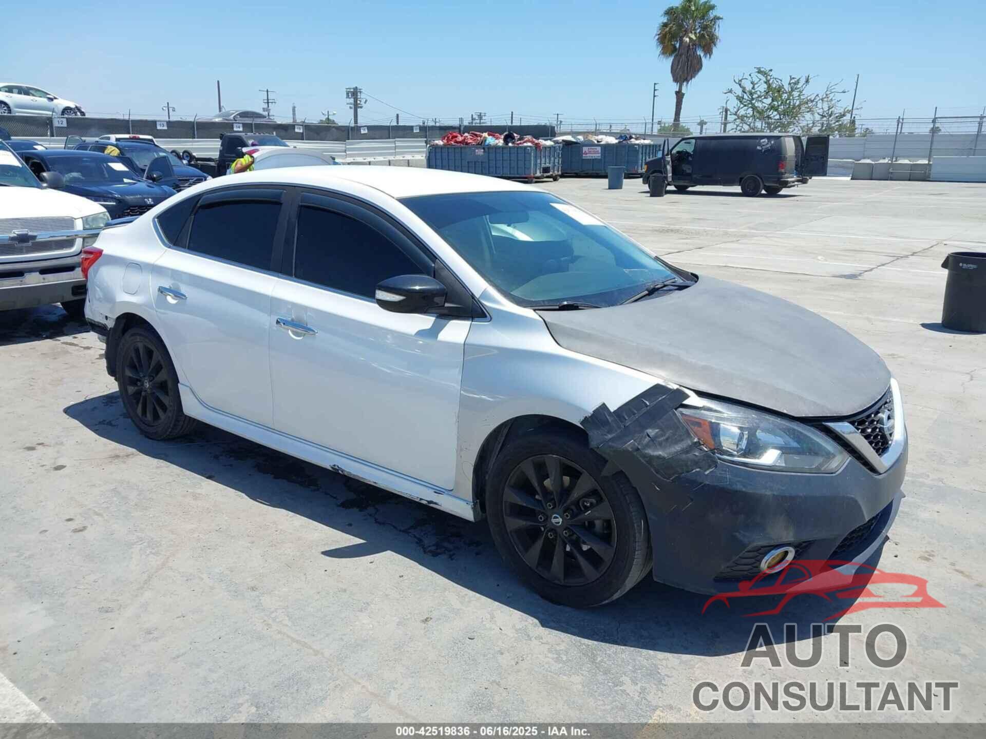 NISSAN SENTRA 2017 - 3N1AB7AP3HY290533