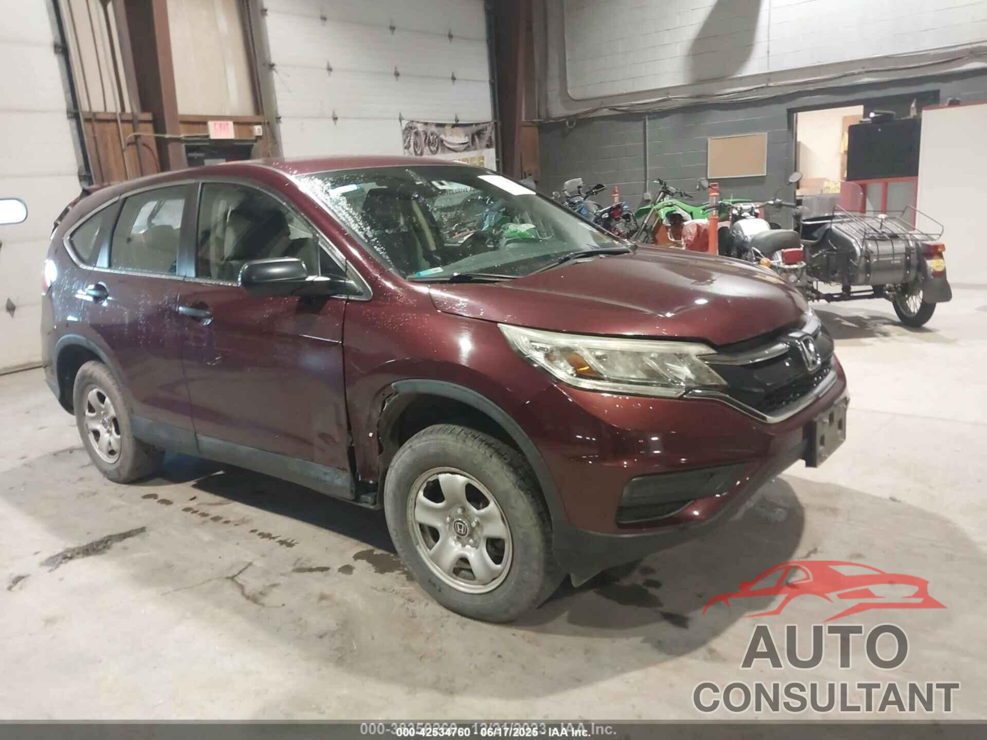 HONDA CR-V 2015 - 5J6RM4H37FL092226