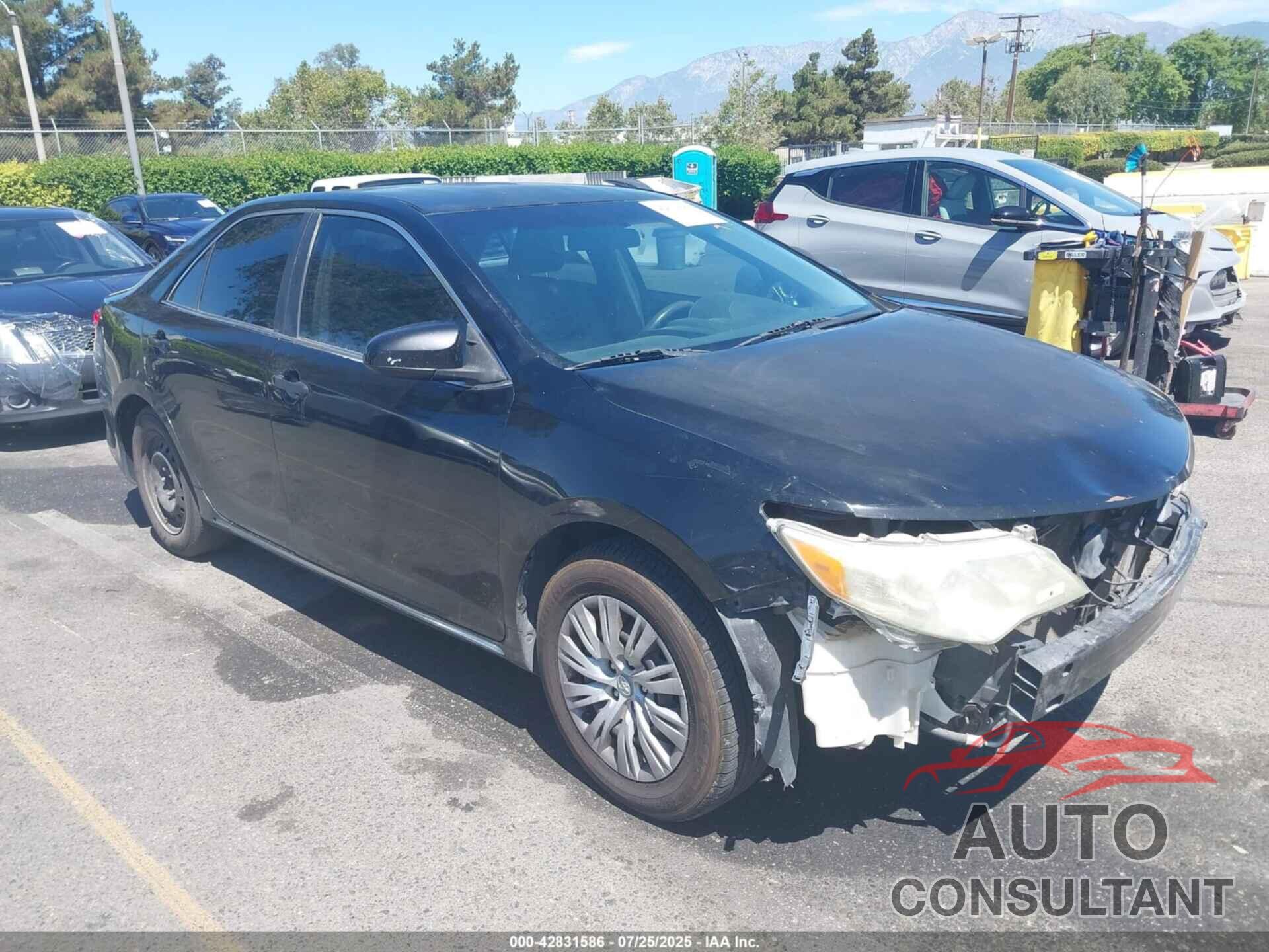 TOYOTA CAMRY 2012 - 4T4BF1FKXCR220749