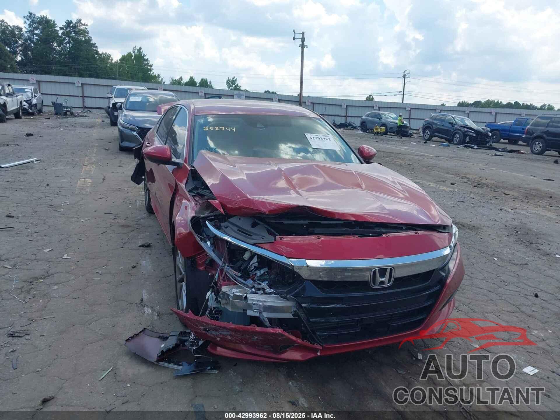 HONDA ACCORD 2019 - 1HGCV1F10KA038086