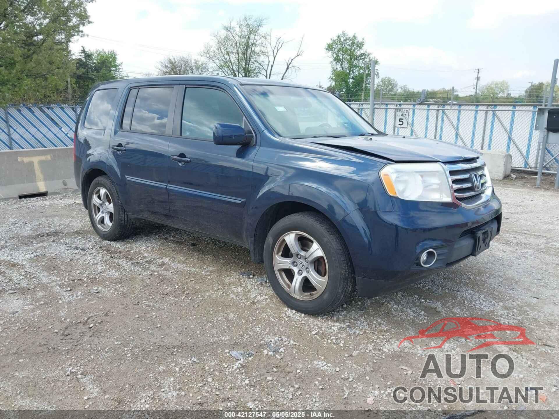 HONDA PILOT 2012 - 5FNYF4H79CB004810
