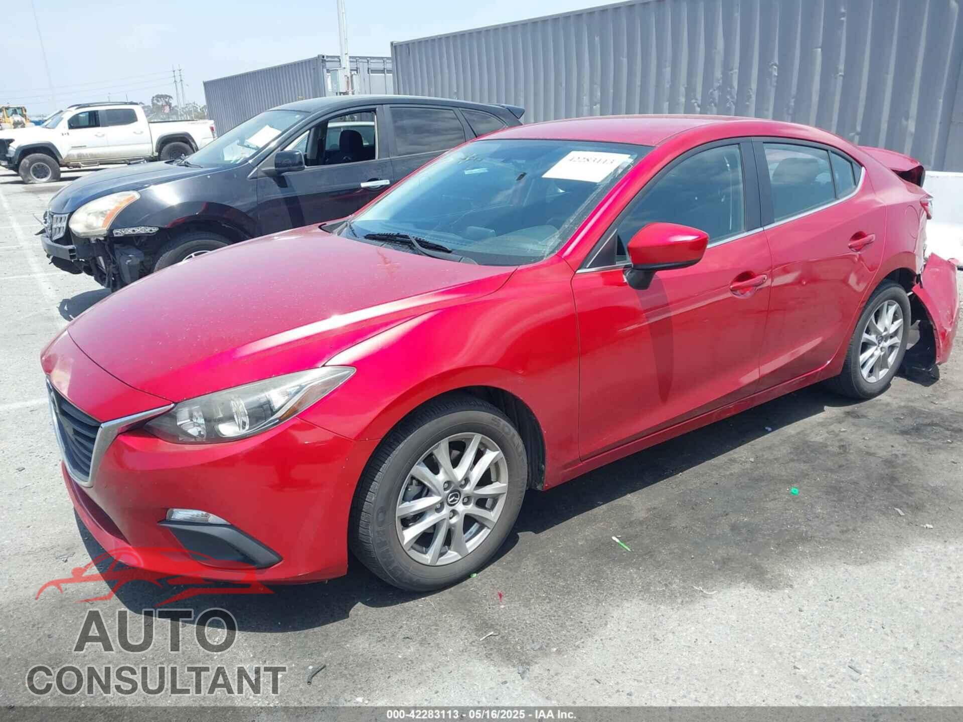 MAZDA MAZDA3 2014 - JM1BM1V71E1128614