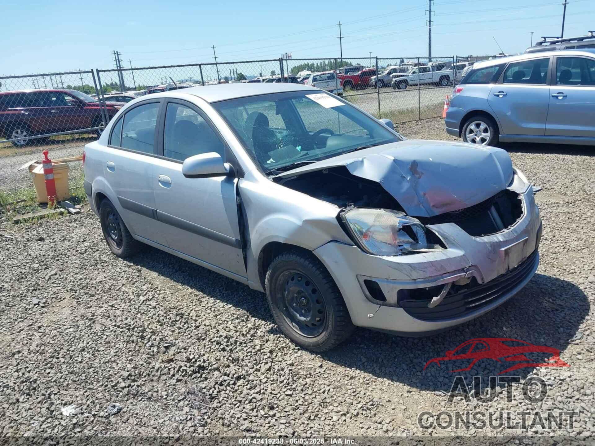 KIA RIO 2009 - KNADE223X96495868