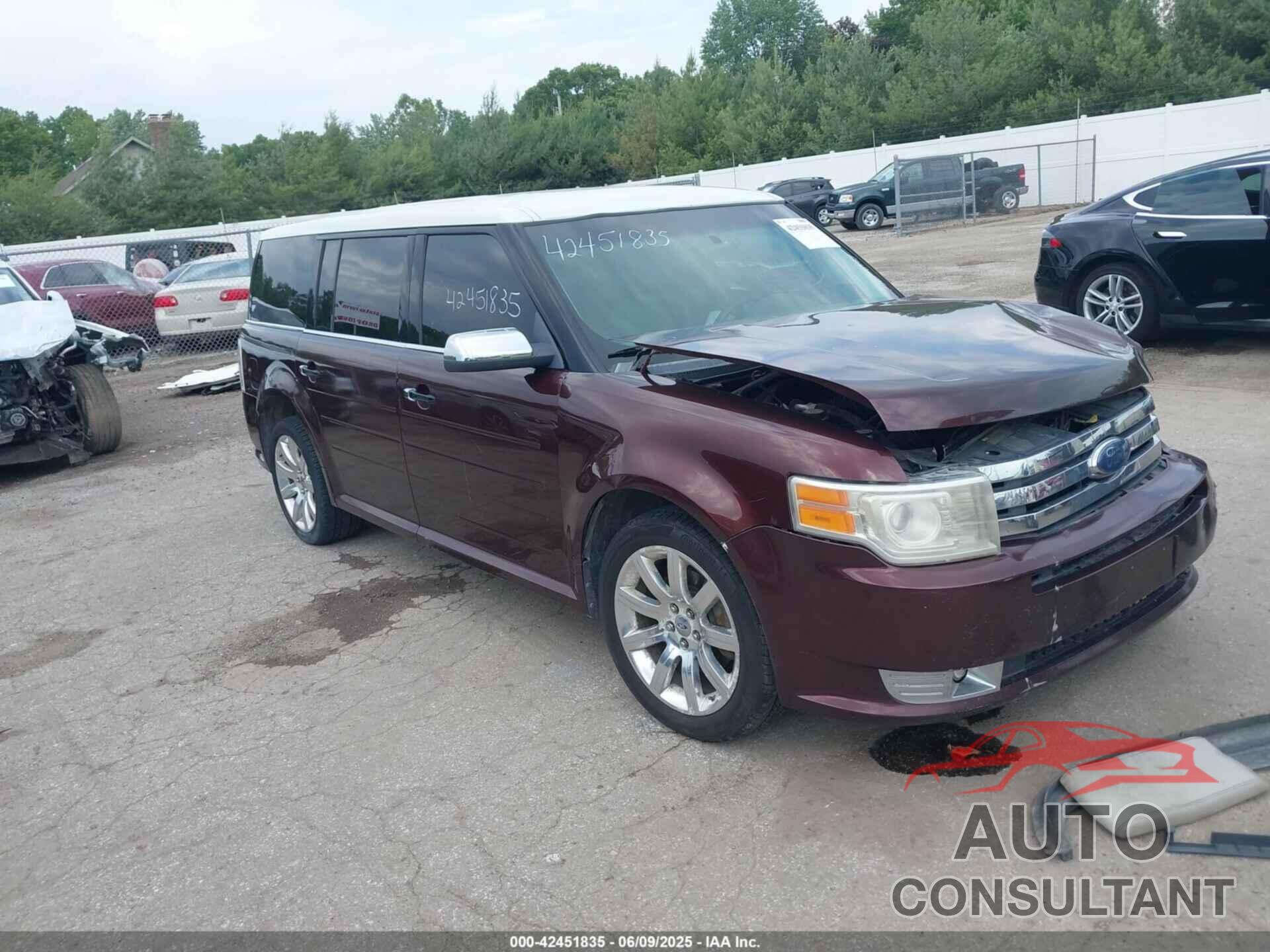 FORD FLEX 2009 - 2FMDK53C69DA25401