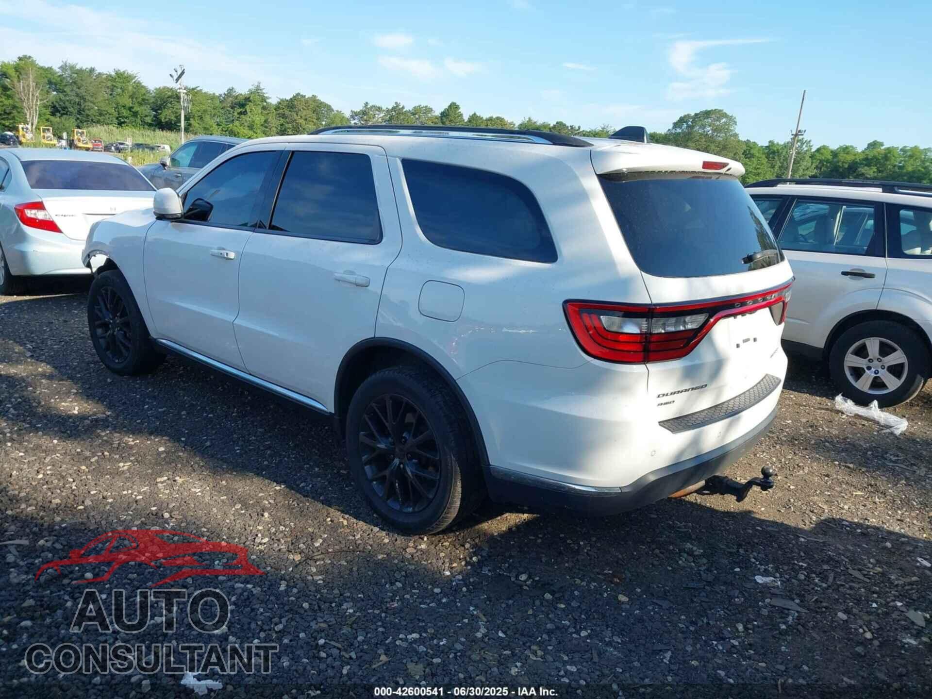 DODGE DURANGO 2016 - 1C4RDJDG3GC374636