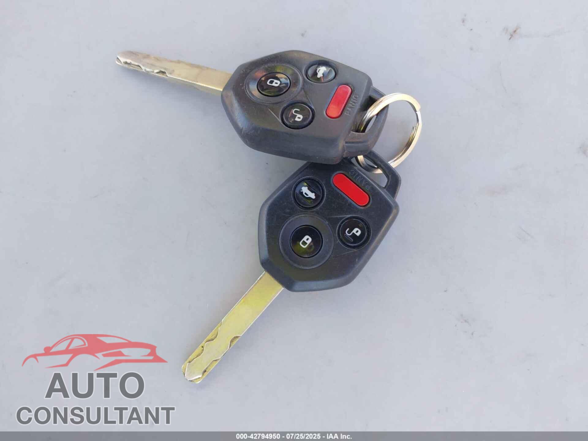 SUBARU OUTBACK 2013 - 4S4BRBCC2D3322803