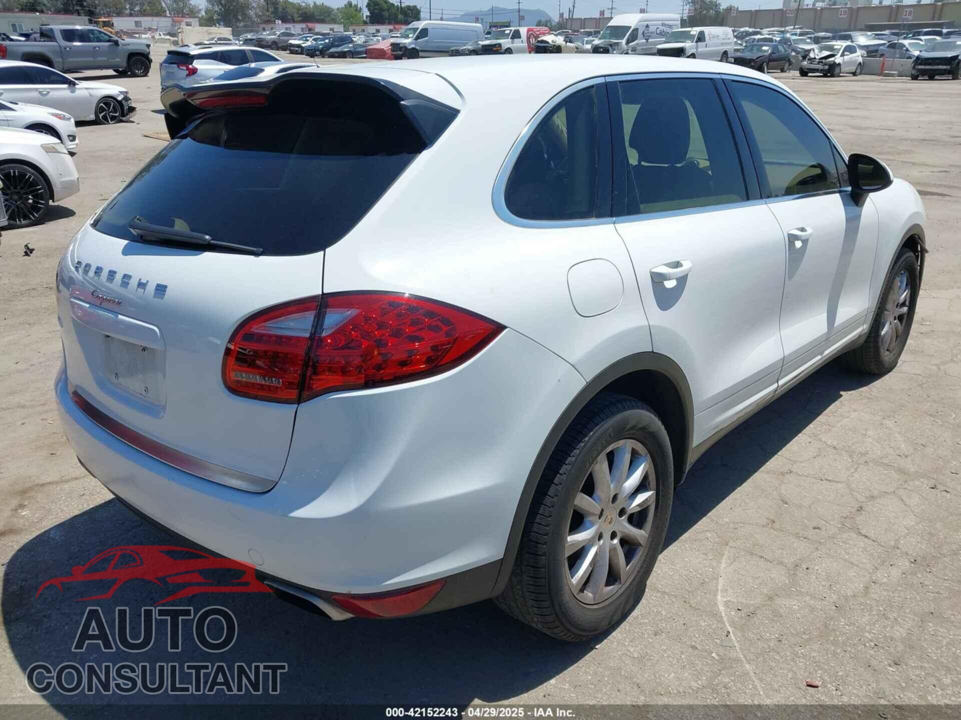 PORSCHE CAYENNE 2012 - WP1AA2A22CLA08941