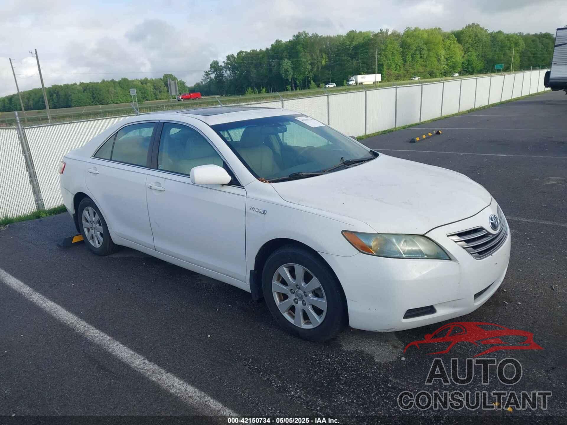 TOYOTA CAMRY HYBRID 2009 - 4T1BB46K39U108388