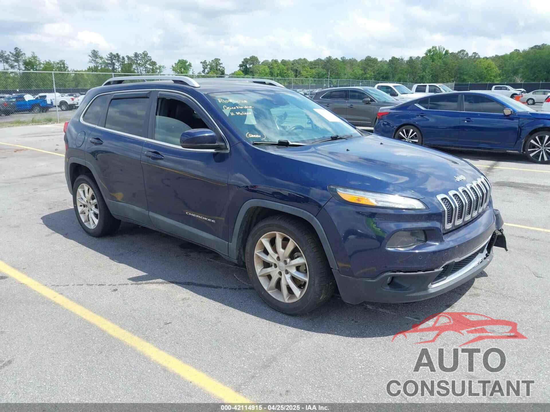 JEEP CHEROKEE 2015 - 1C4PJLDS0FW602525