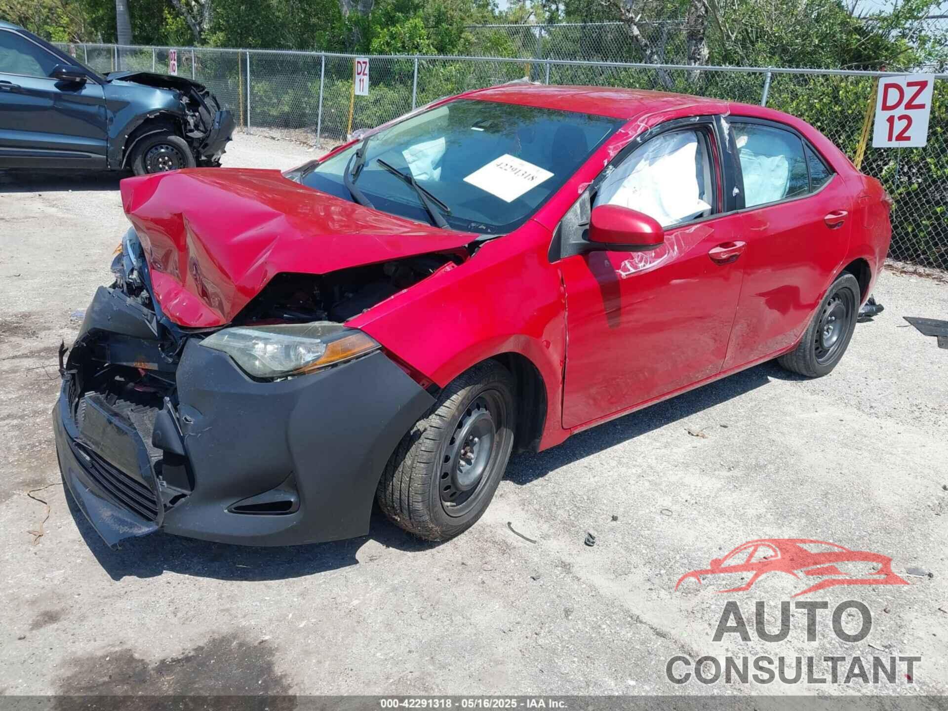 TOYOTA COROLLA 2017 - 2T1BURHE0HC930063