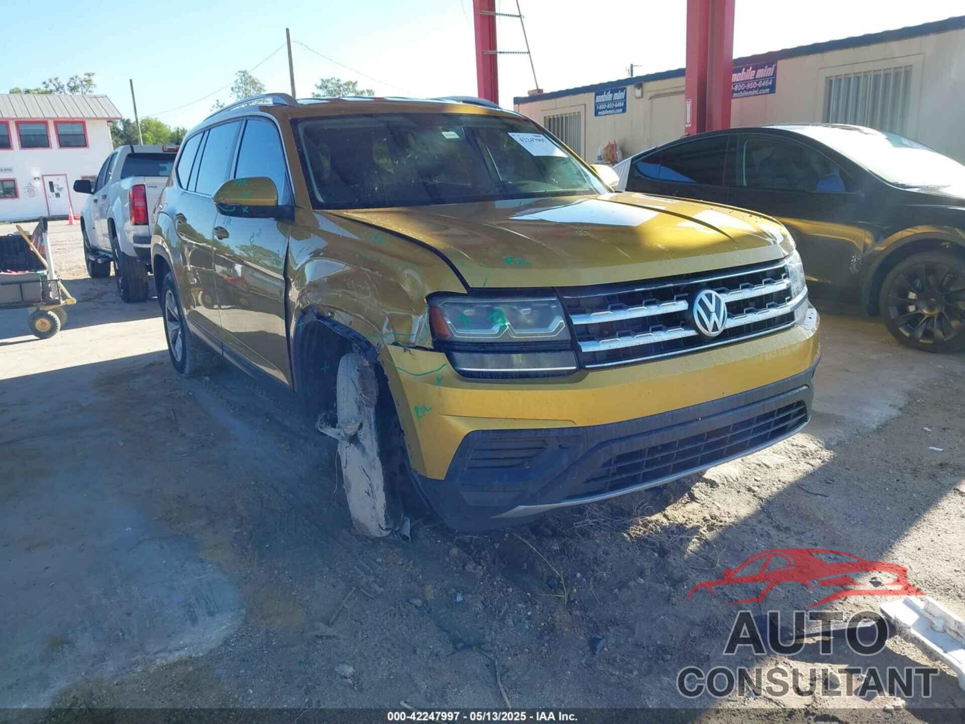 VOLKSWAGEN ATLAS 2018 - 1V2AR2CAXJC525334