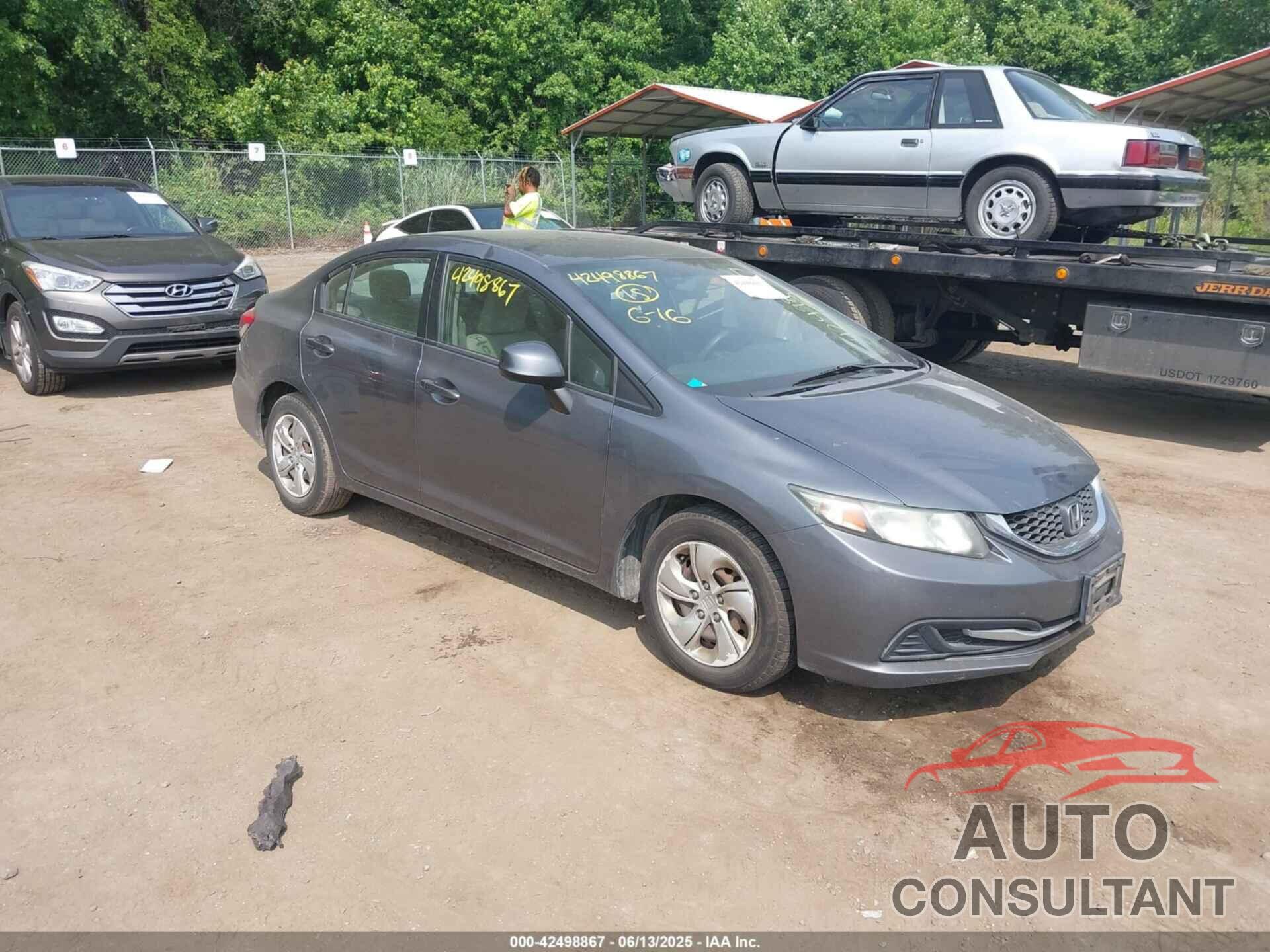 HONDA CIVIC 2013 - 19XFB2F54DE200590