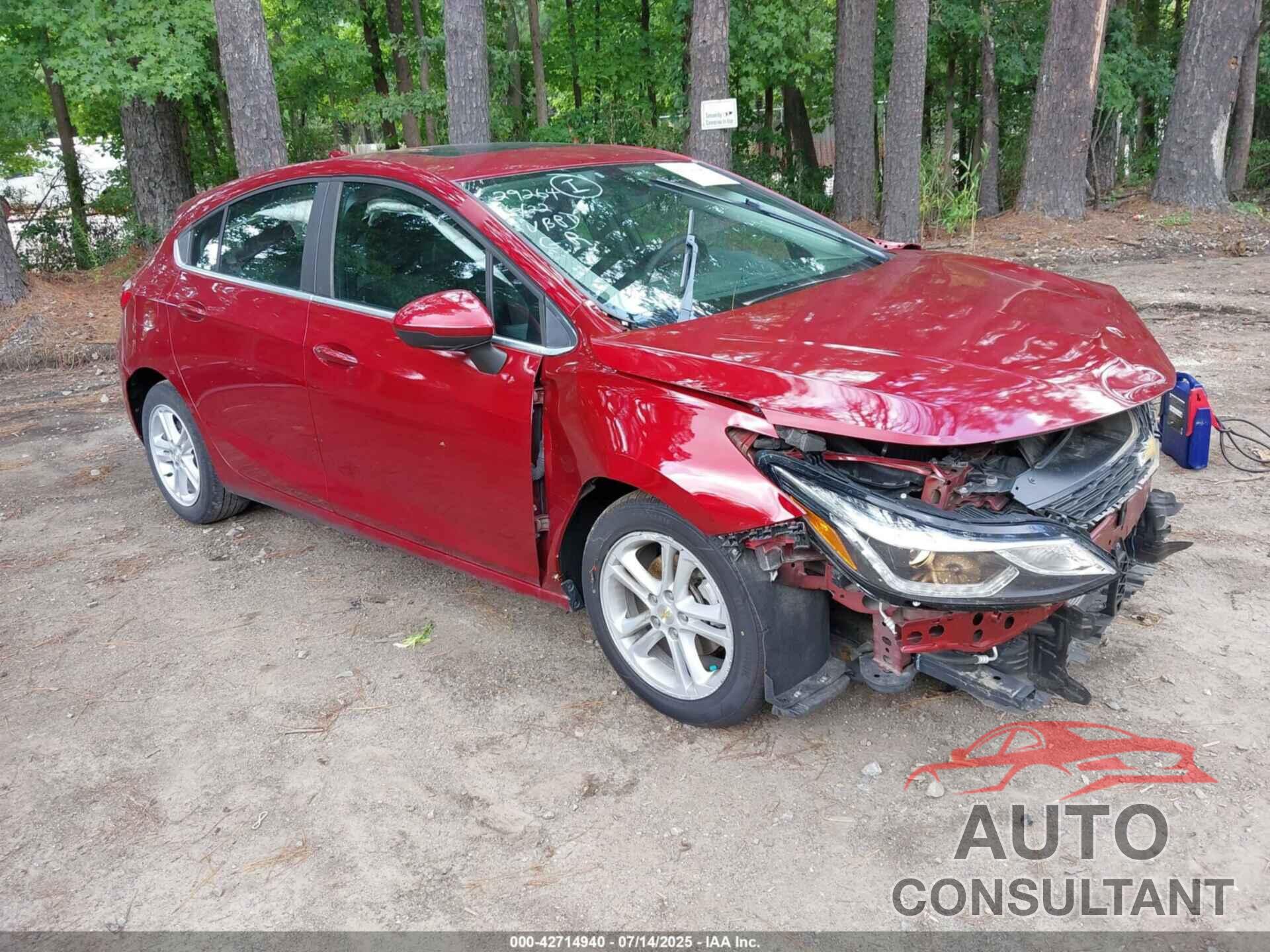 CHEVROLET CRUZE 2017 - 3G1BE6SM0HS537414
