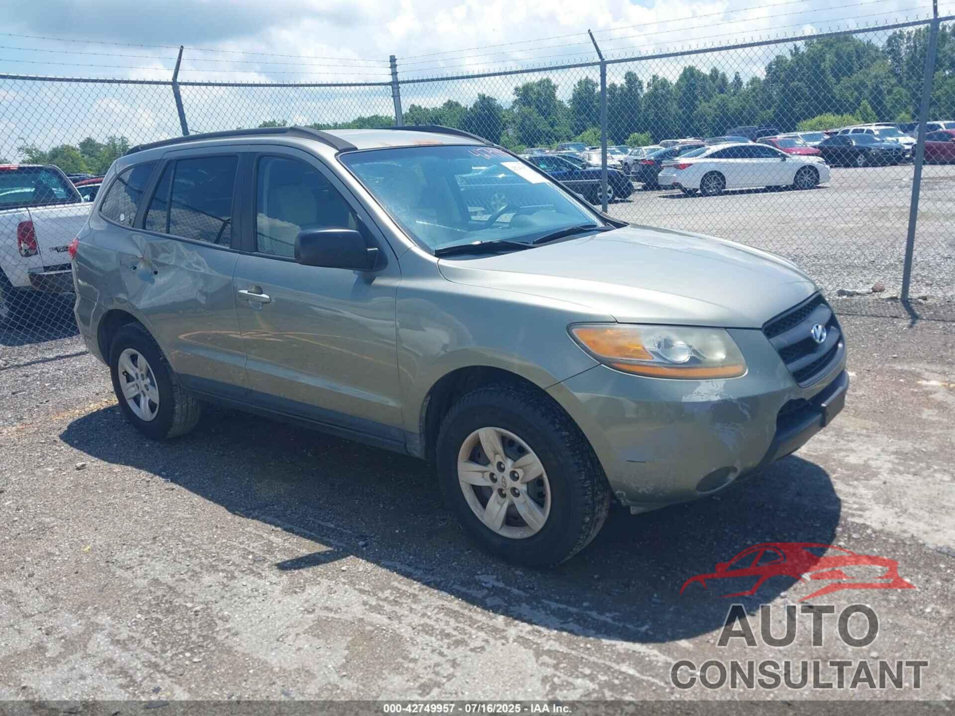 HYUNDAI SANTA FE 2009 - 5NMSG13D89H264170