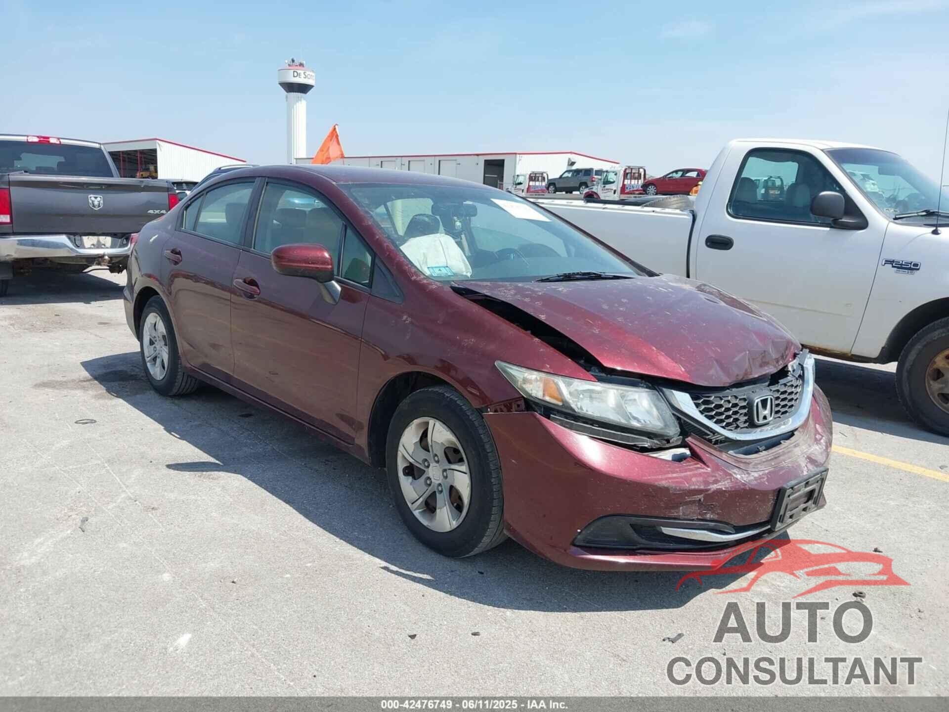 HONDA CIVIC 2015 - 19XFB2F56FE227258